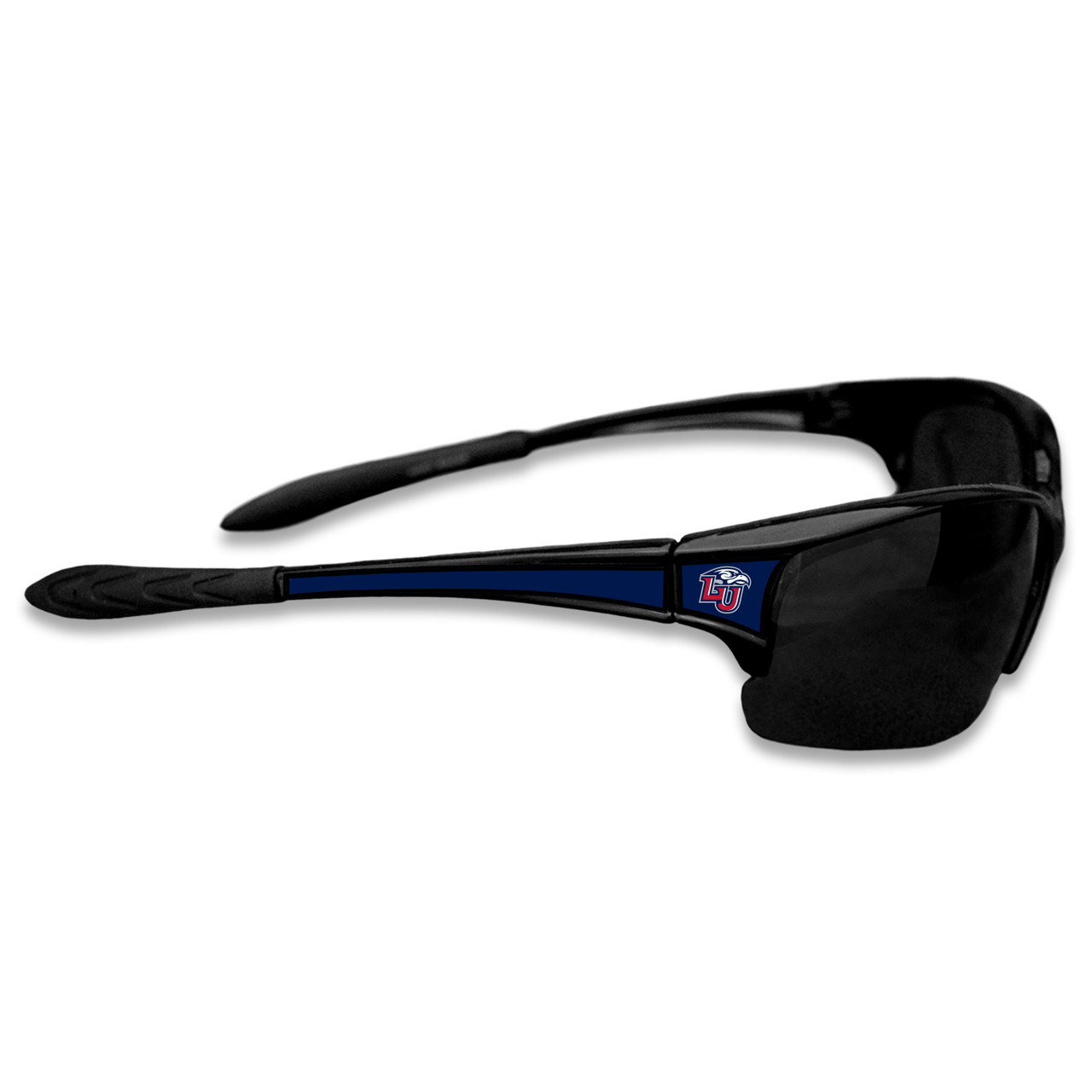 Liberty Flames Sports Rimless College Sunglasses (Black)