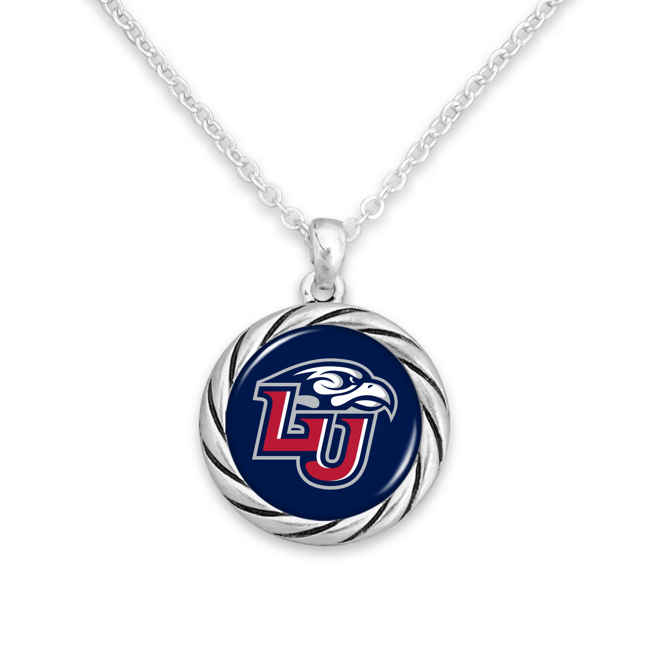 Liberty Flames Necklace- Twisted Rope