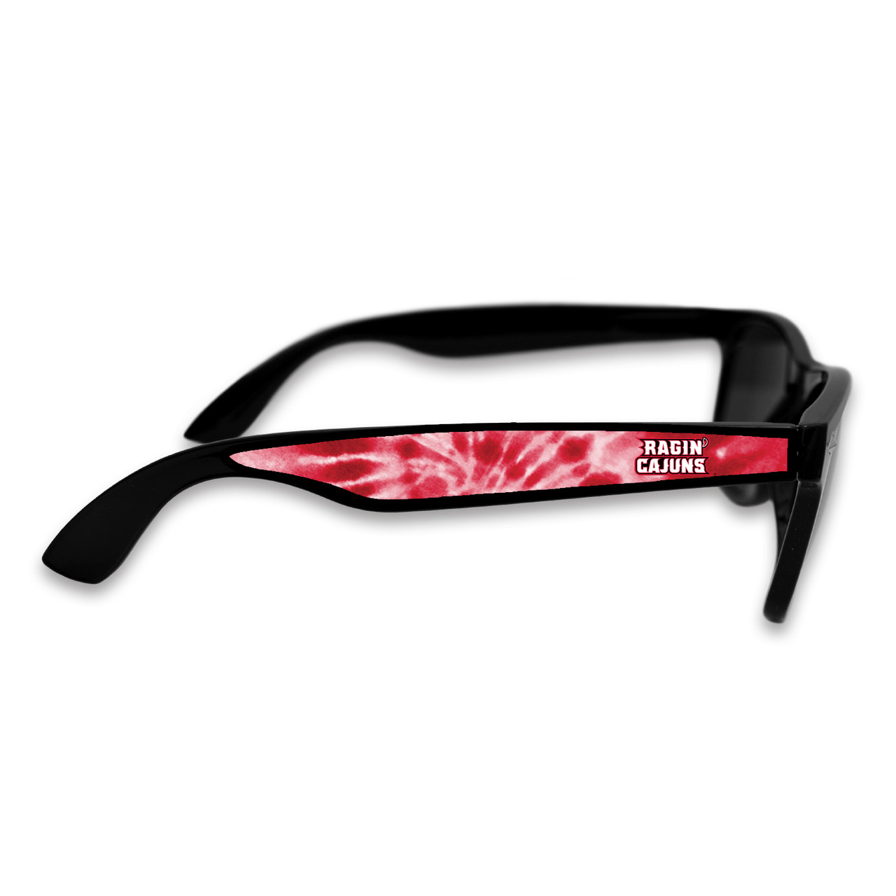 Louisiana Lafayette Ragin' Cajuns Tie Dye Retro Sunglasses