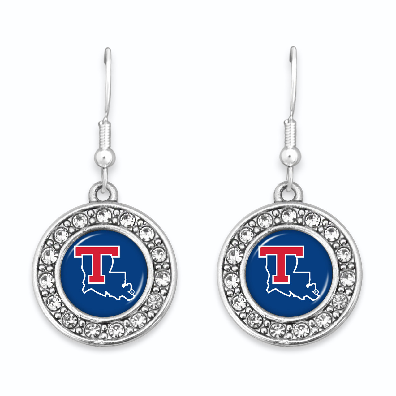 Louisiana Tech Bulldogs Earrings-  Abby Girl