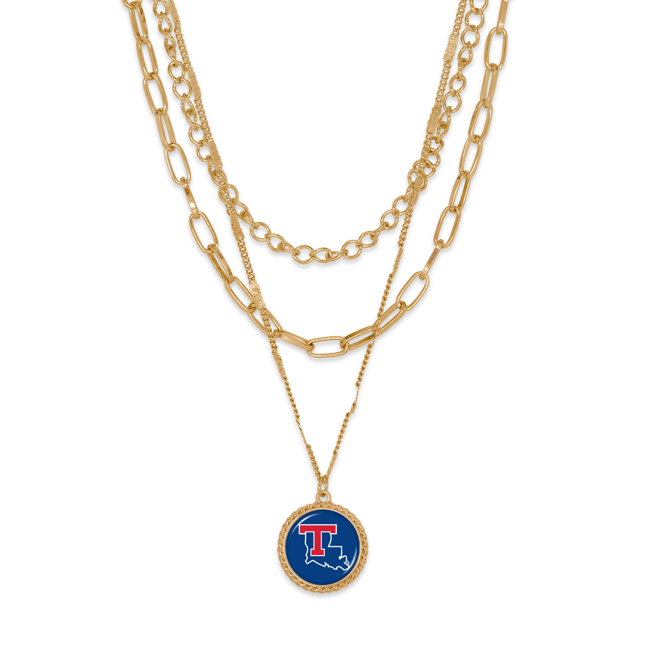 Louisiana Tech Bulldogs Necklace -  Sydney