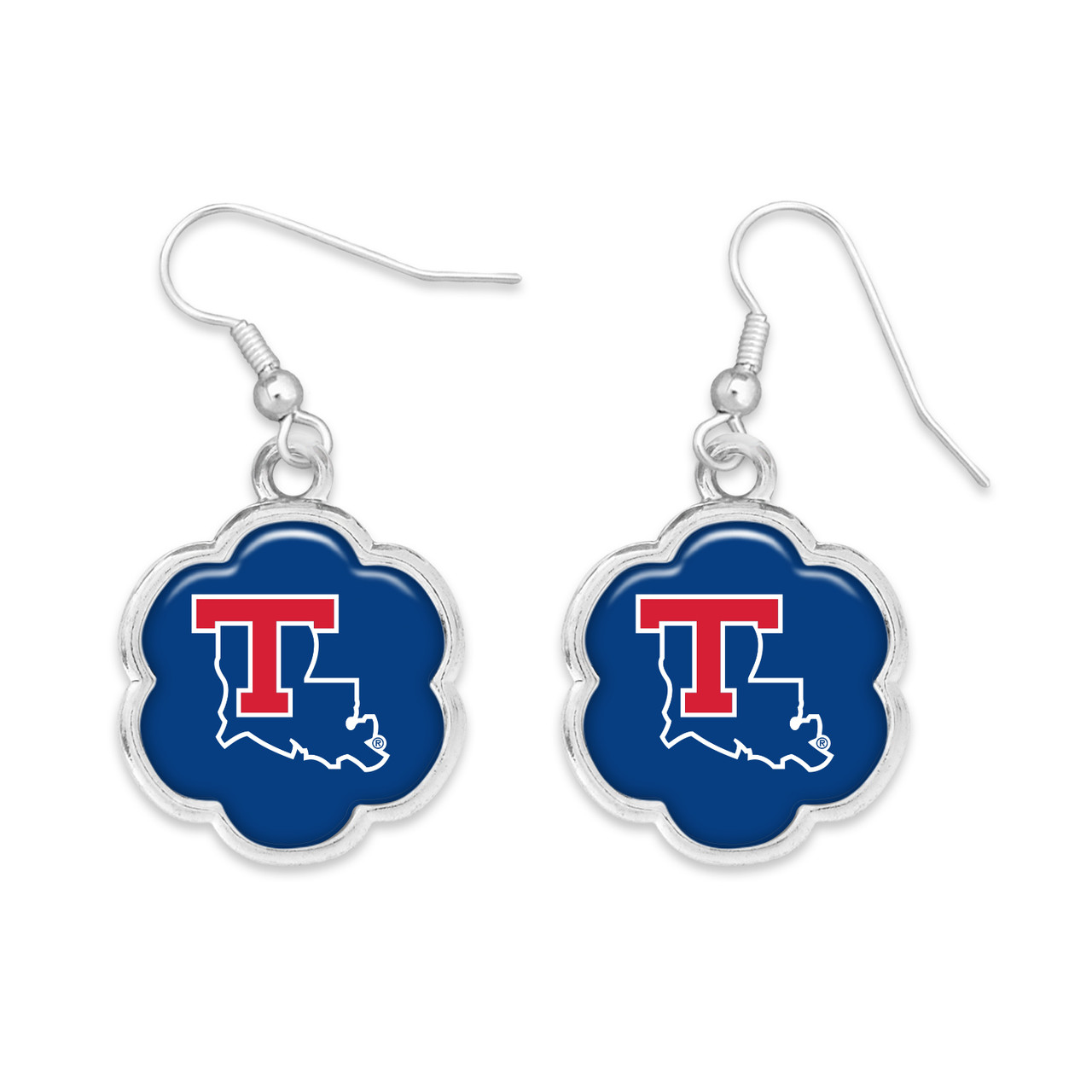 Louisiana Tech Bulldogs Earrings- Hazel