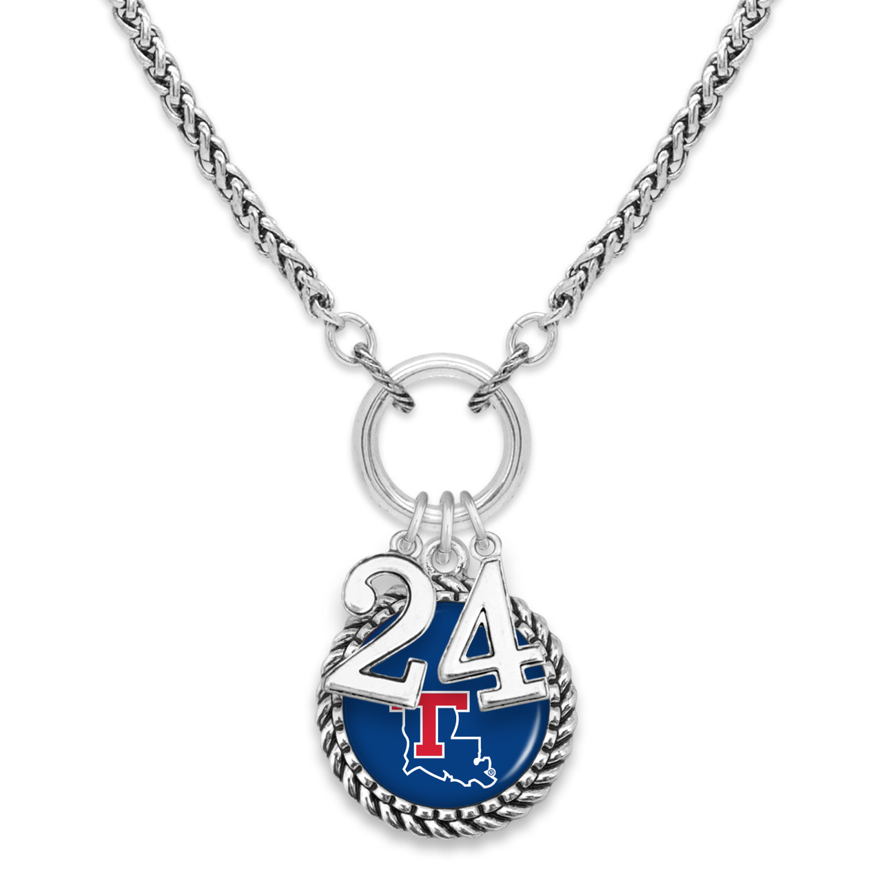 Louisiana Tech Bulldogs - Graduation Year Necklace