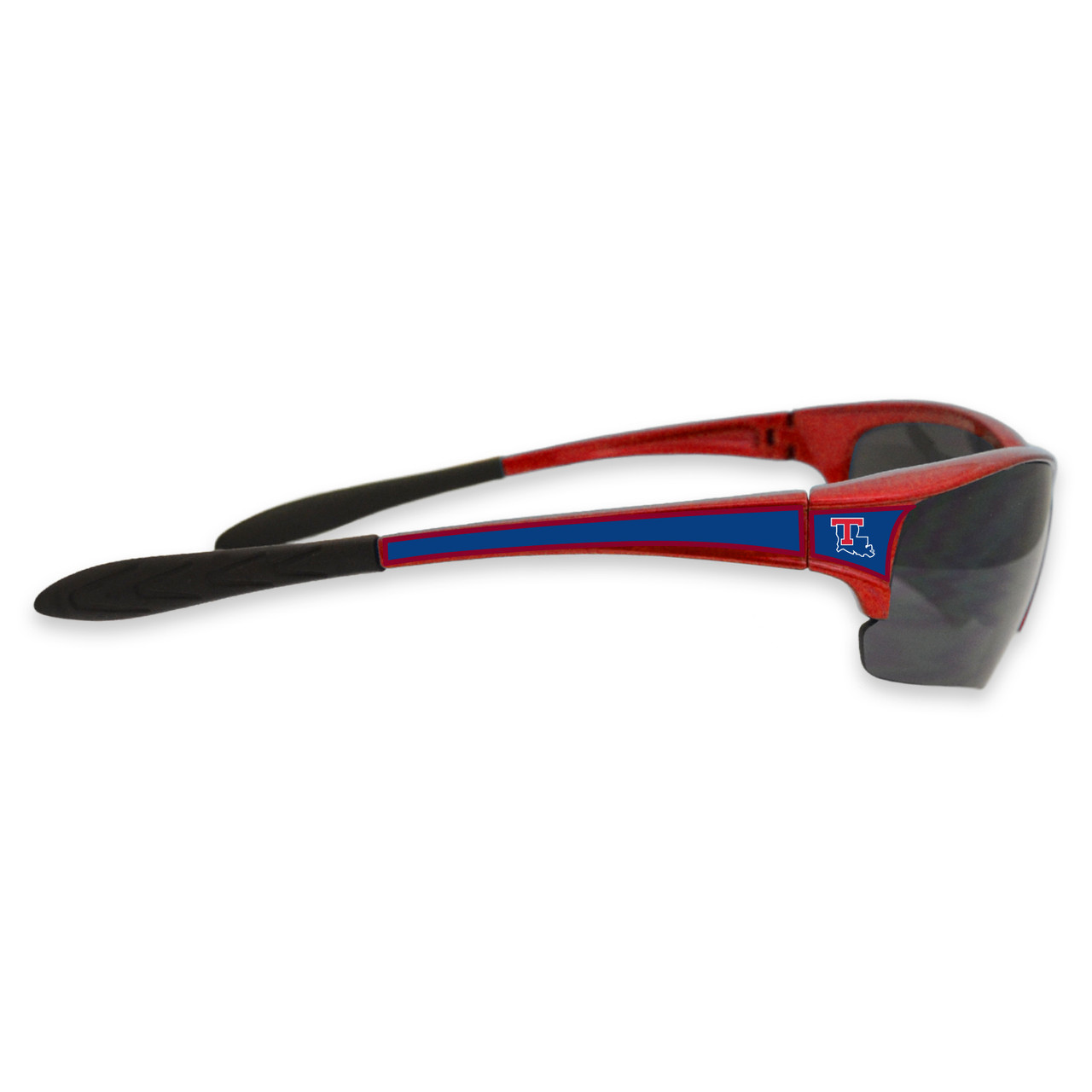 Louisiana Tech Bulldogs Sports Rimless College Sunglasses (Red)