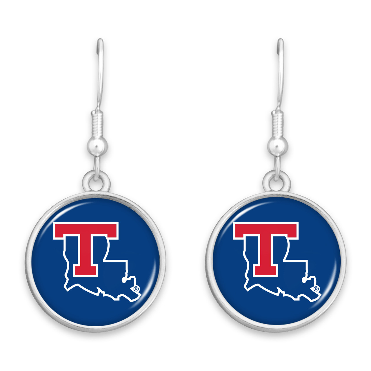 Louisiana Tech Bulldogs Earrings-  Leah