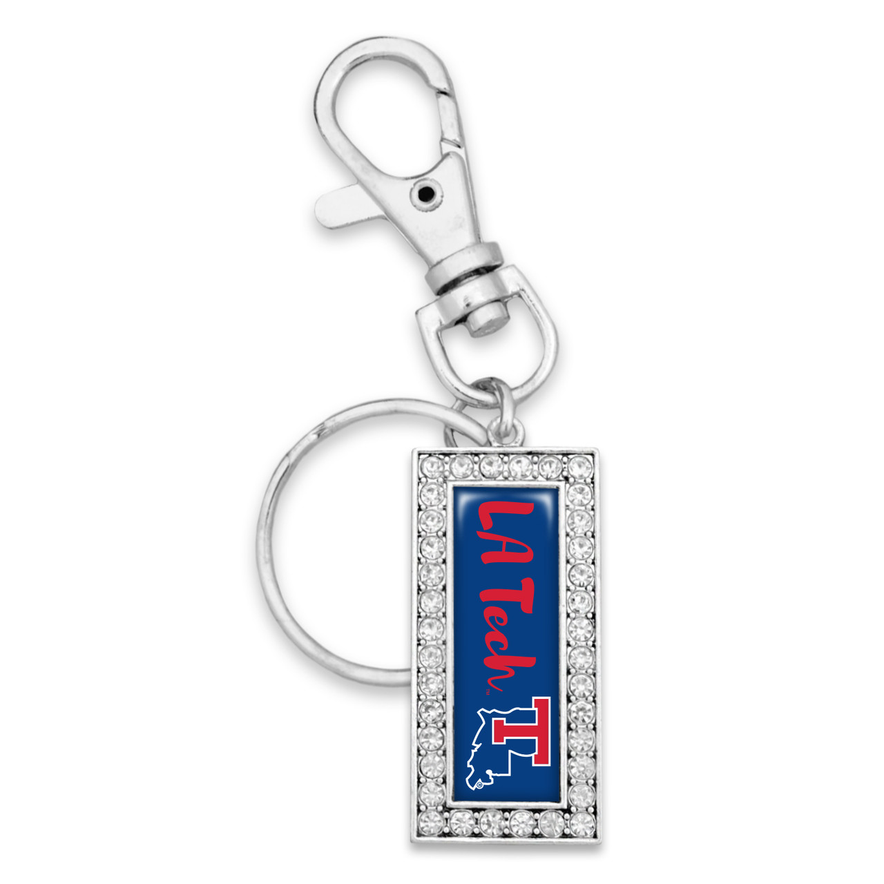 Louisiana Tech Bulldogs Key Chain- Script Logo