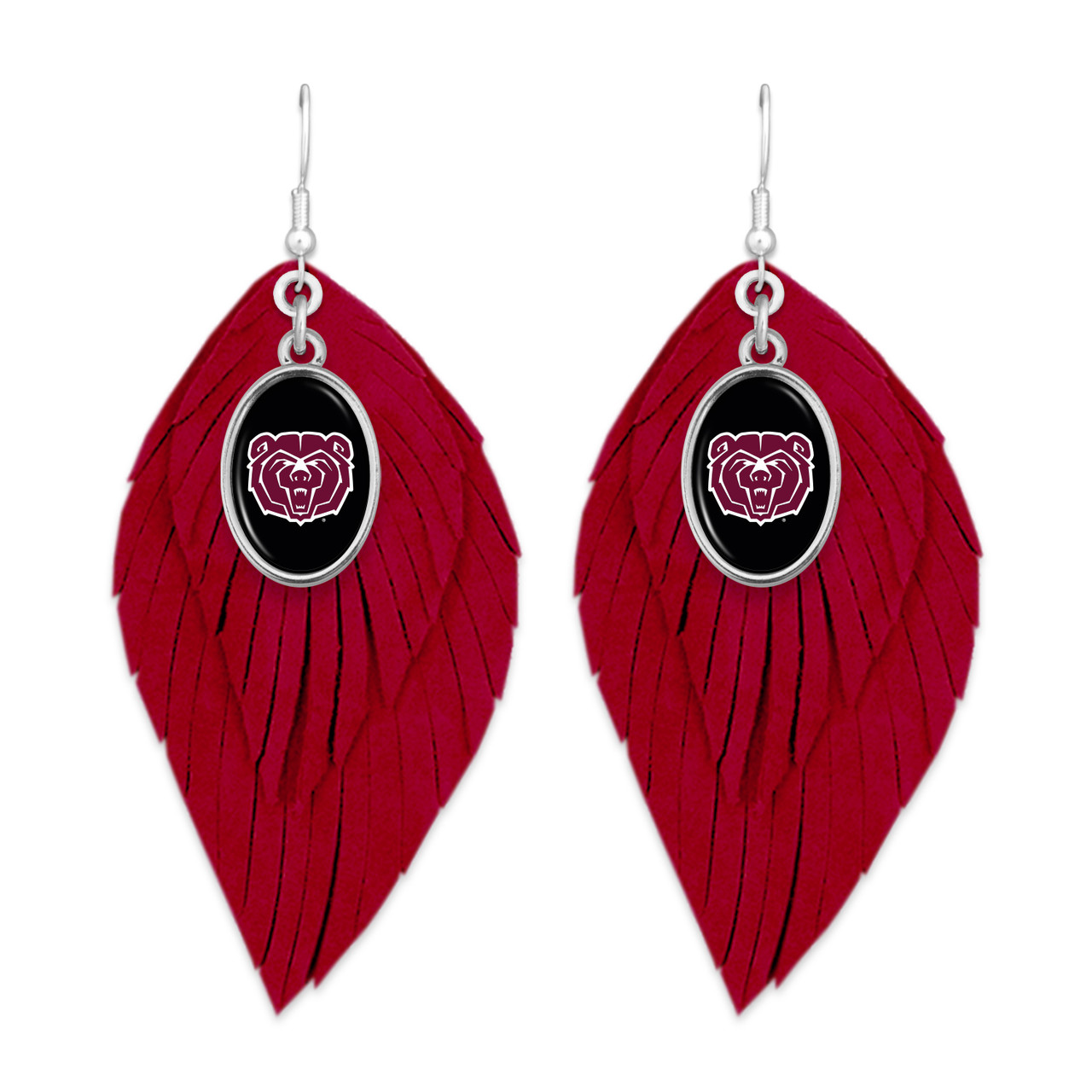 Missouri State Bears Earrings- Boho Primary Color