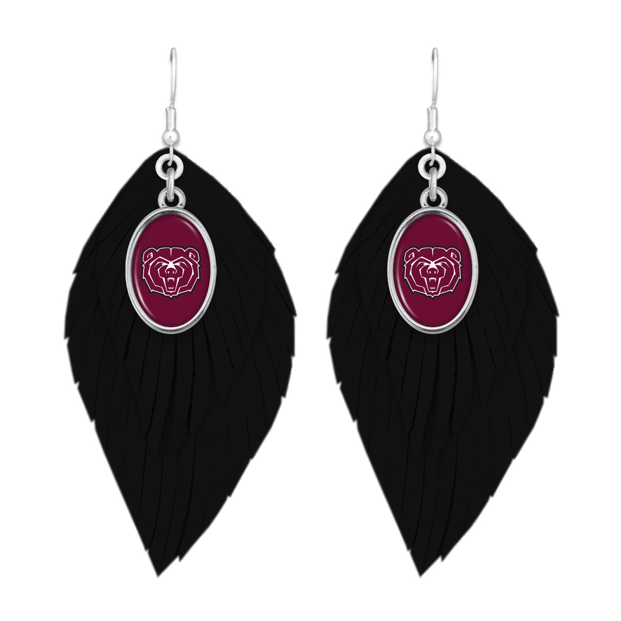 Missouri State Bears Earrings- Boho Secondary Color