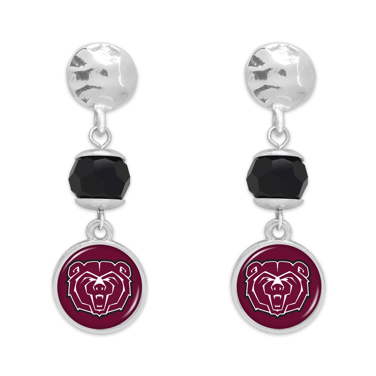 Missouri State Bears Earrings - Ivy