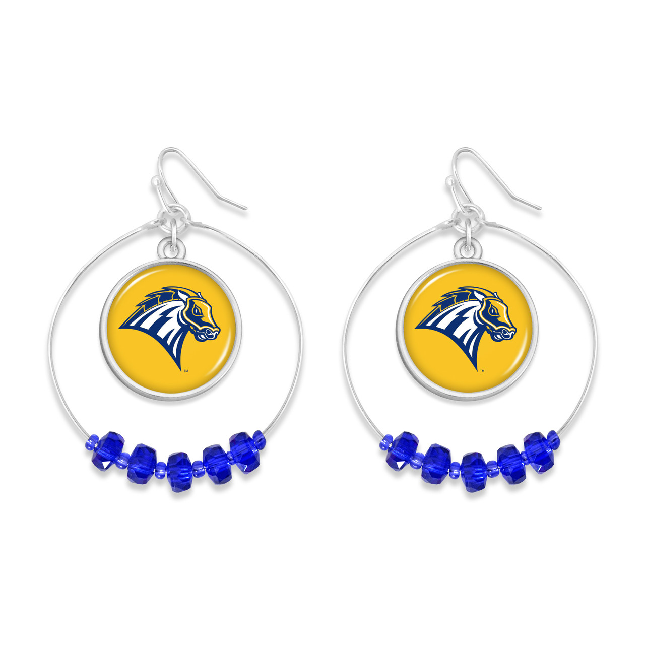 New Haven Chargers Earrings- Chloe