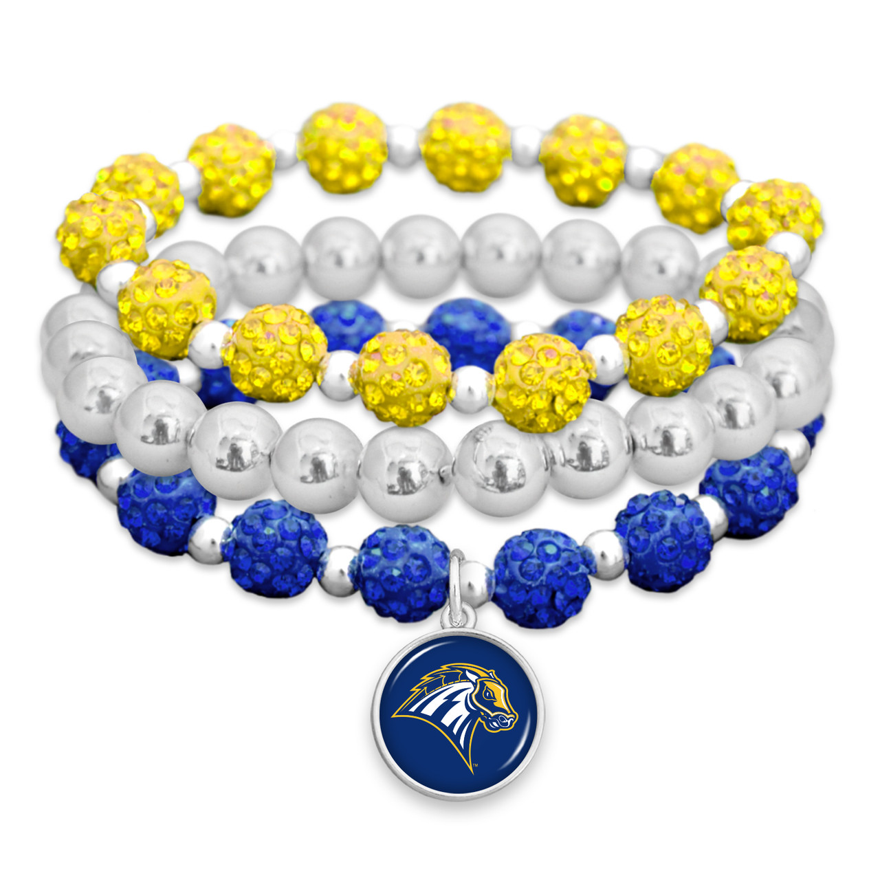 New Haven Chargers Bracelet- Amanda Stack- Sparkle