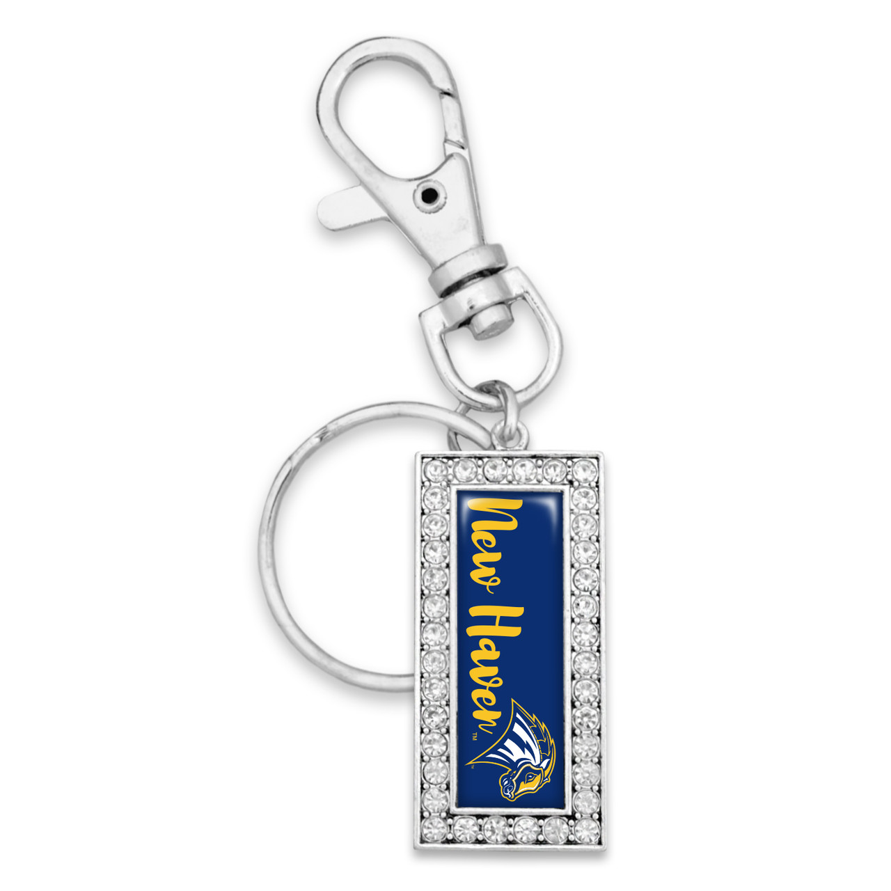 New Haven Chargers Key Chain- Script Logo