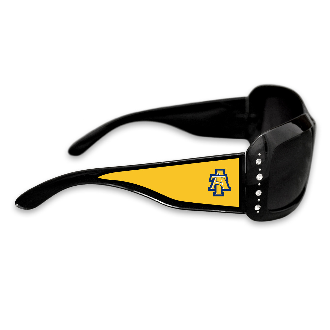 North Carolina A&T Aggies It Girl Fashion College Sunglasses (Black)