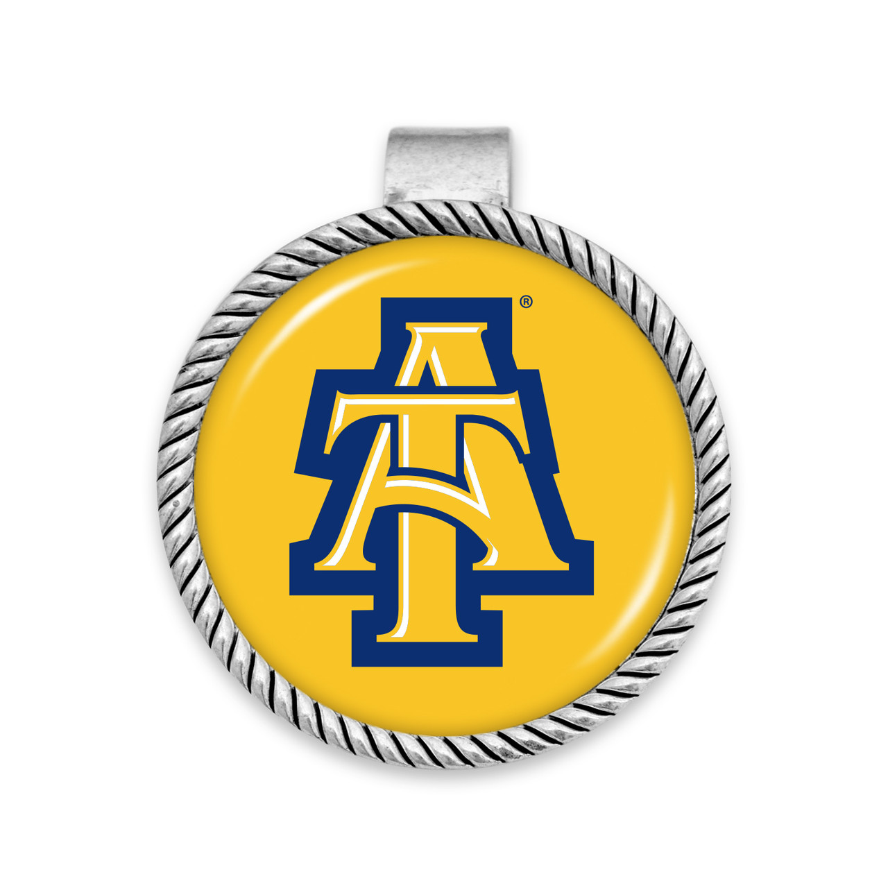 North Carolina A&T Aggies Visor Clip- Primary Logo