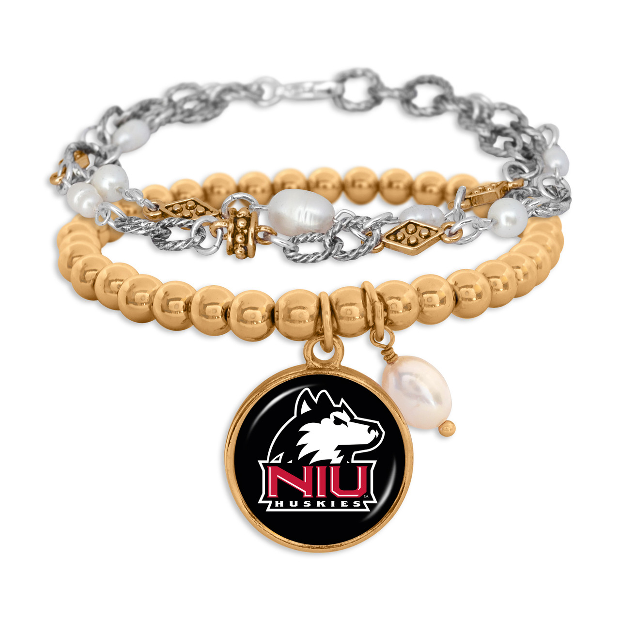 Northern Illinois Huskies - Diana Stack Bracelets