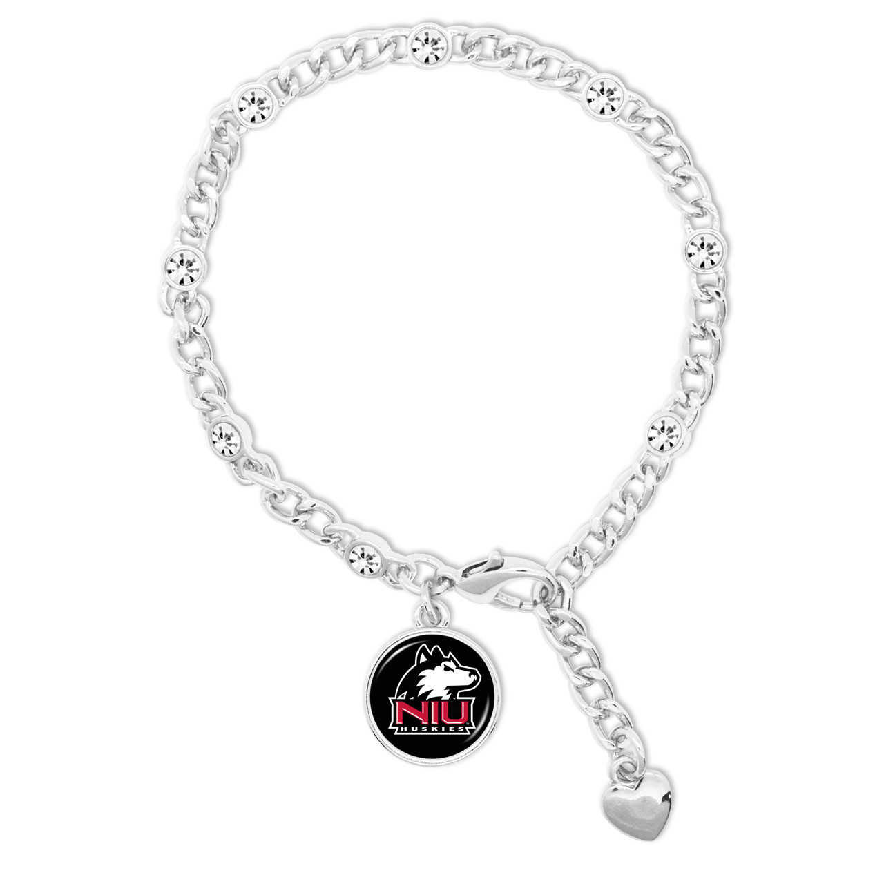 Northern Illinois Huskies - Silver Lydia Bracelet