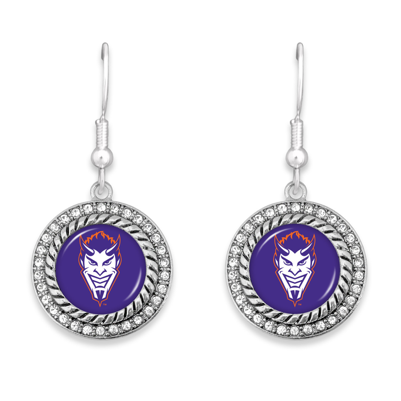 Northwestern State Demons Earrings- Allie