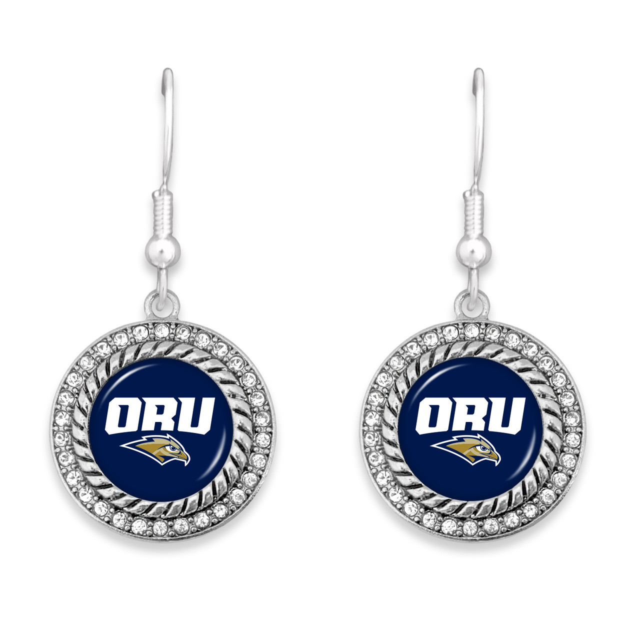 Oral Roberts Golden Eagles Earrings- Allie