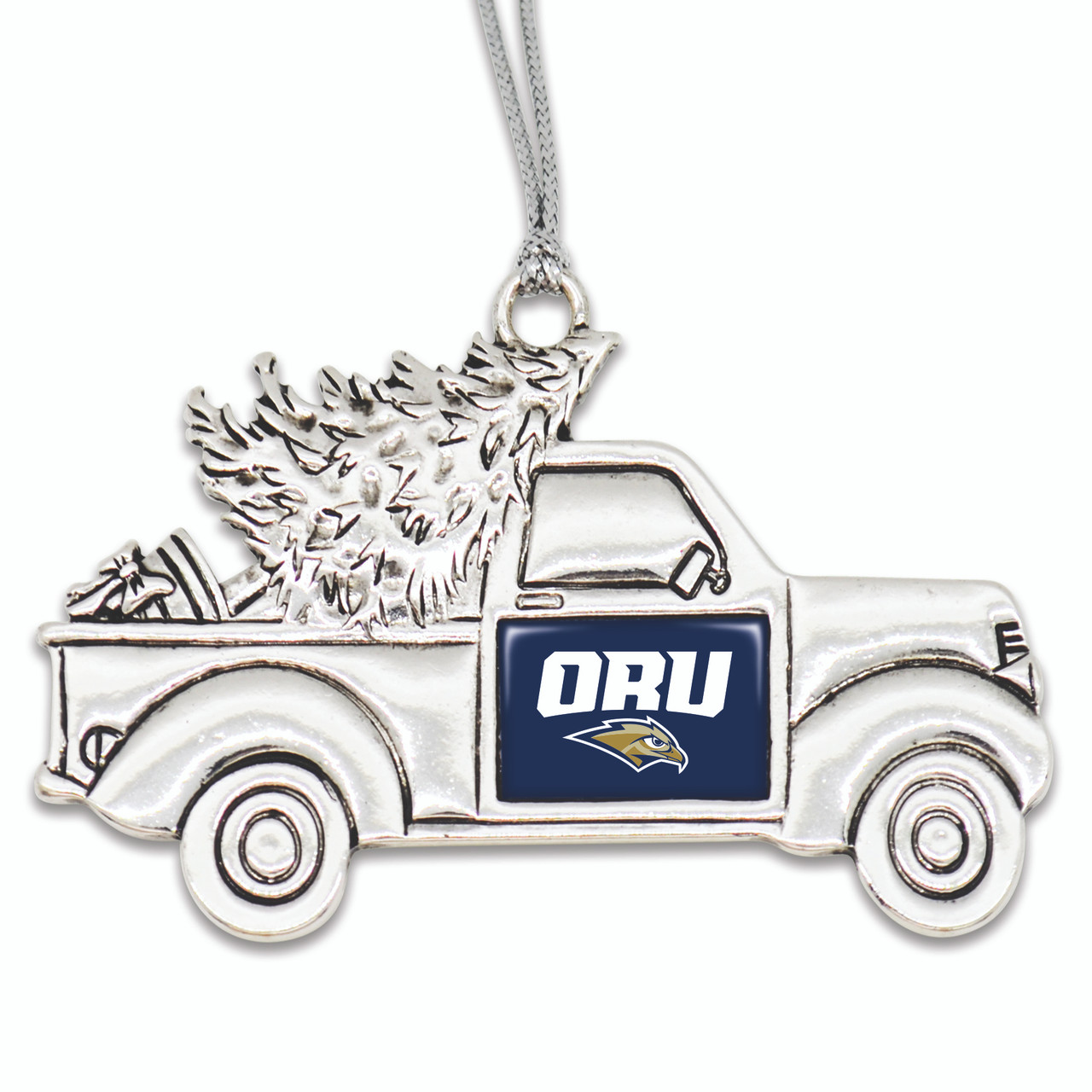 Oral Roberts Golden Eagles - Christmas Truck Ornament