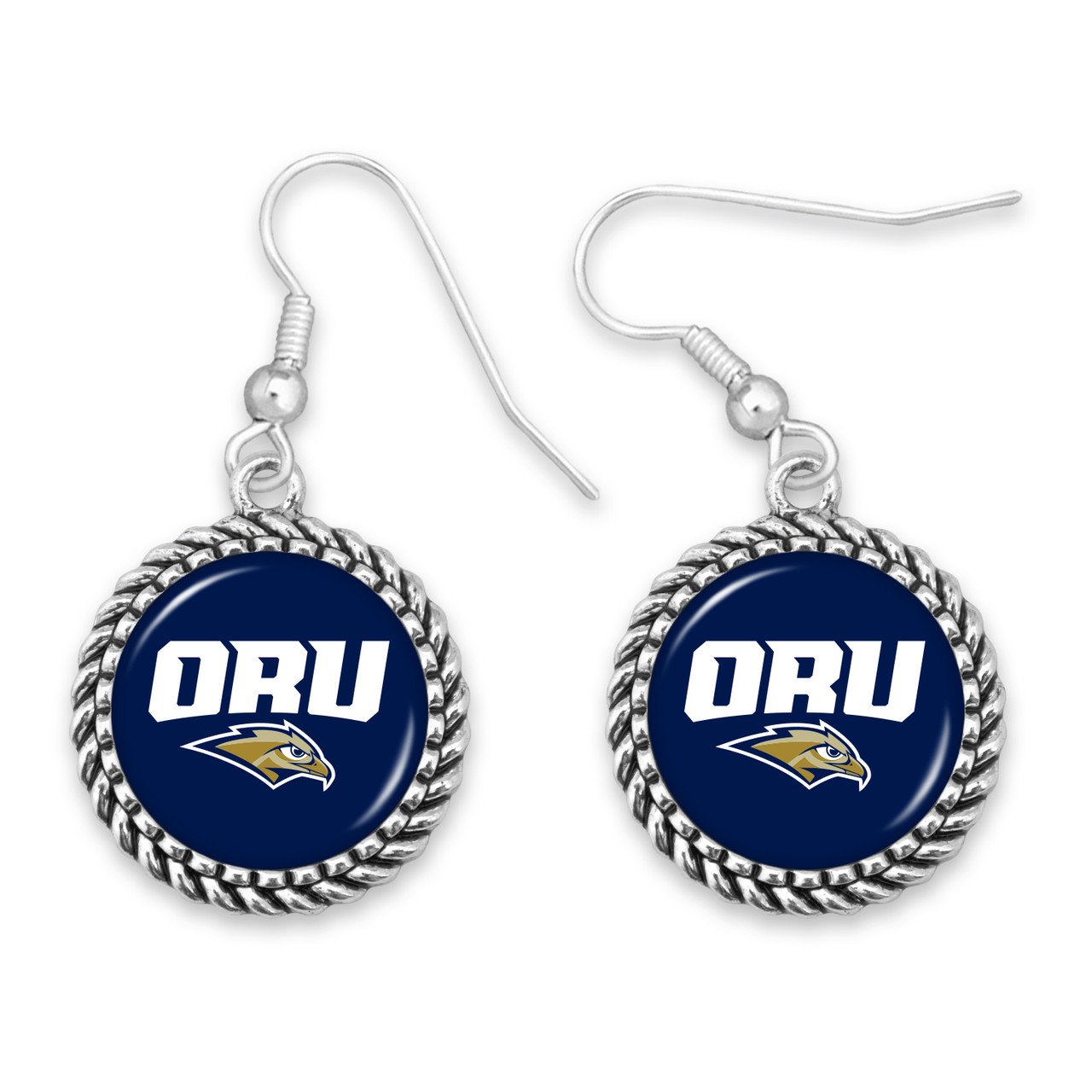 Oral Roberts Golden Eagles Earrings- Olivia