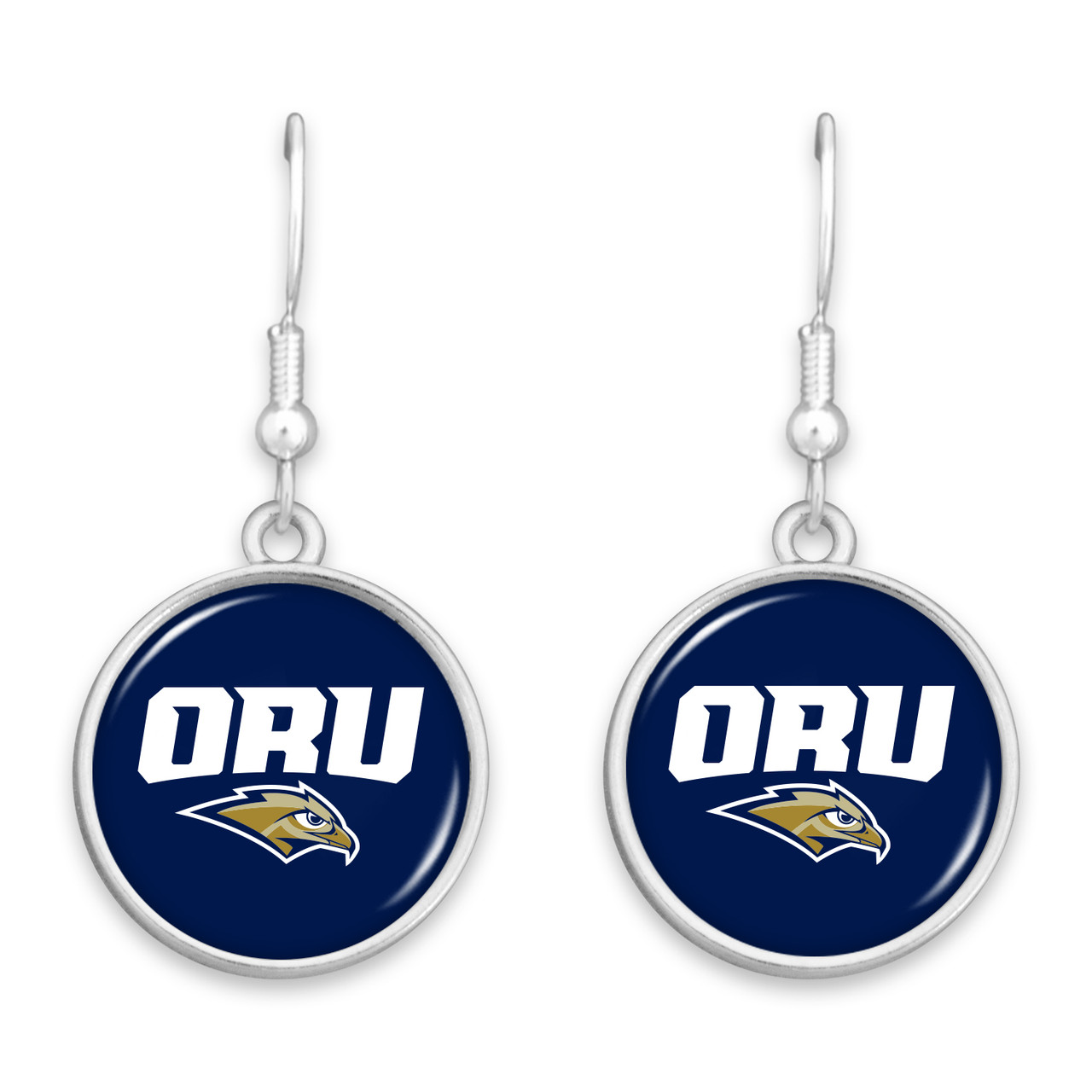 Oral Roberts Golden Eagles Earrings-  Leah