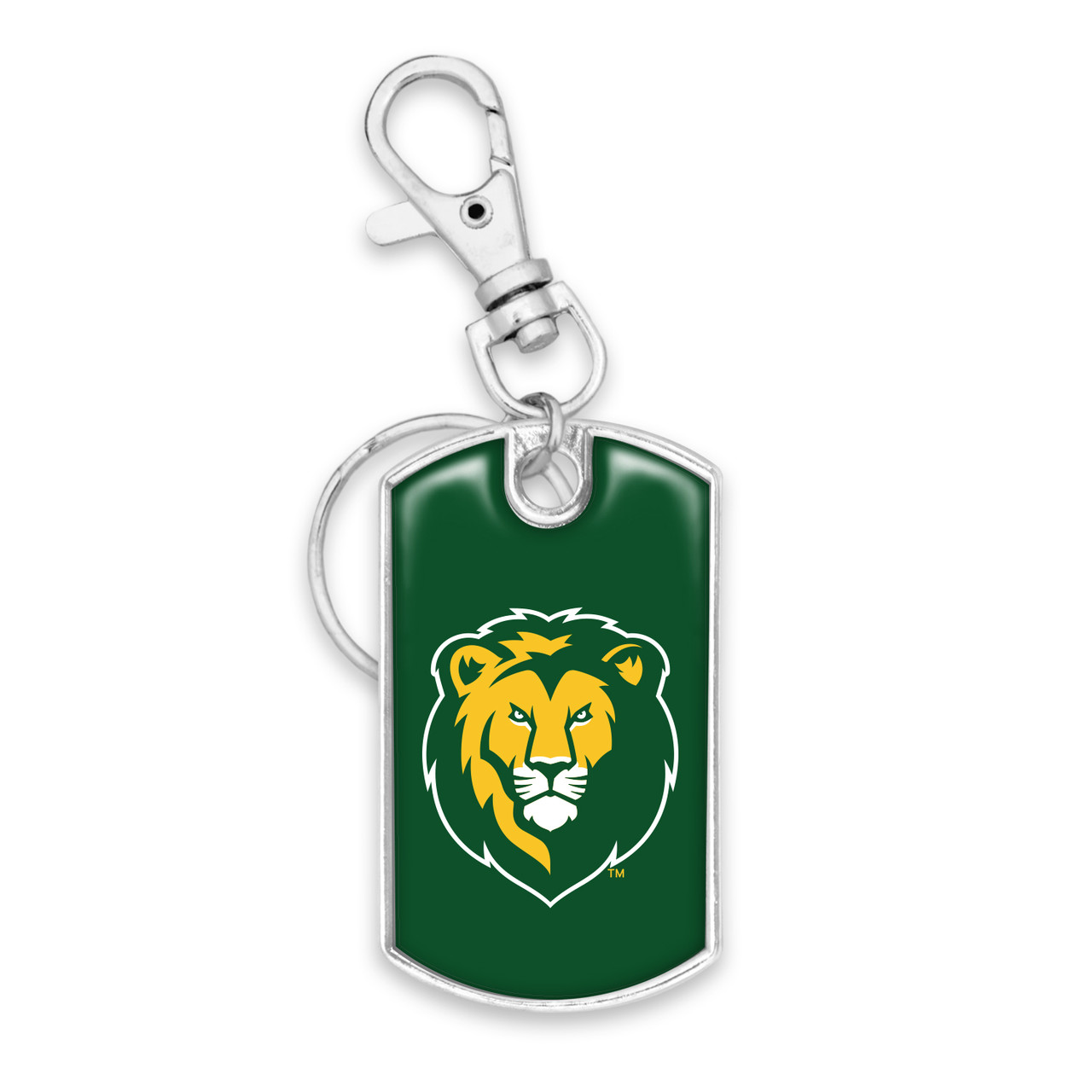 Southeastern Louisiana Lions Key Chain- Dog Tag