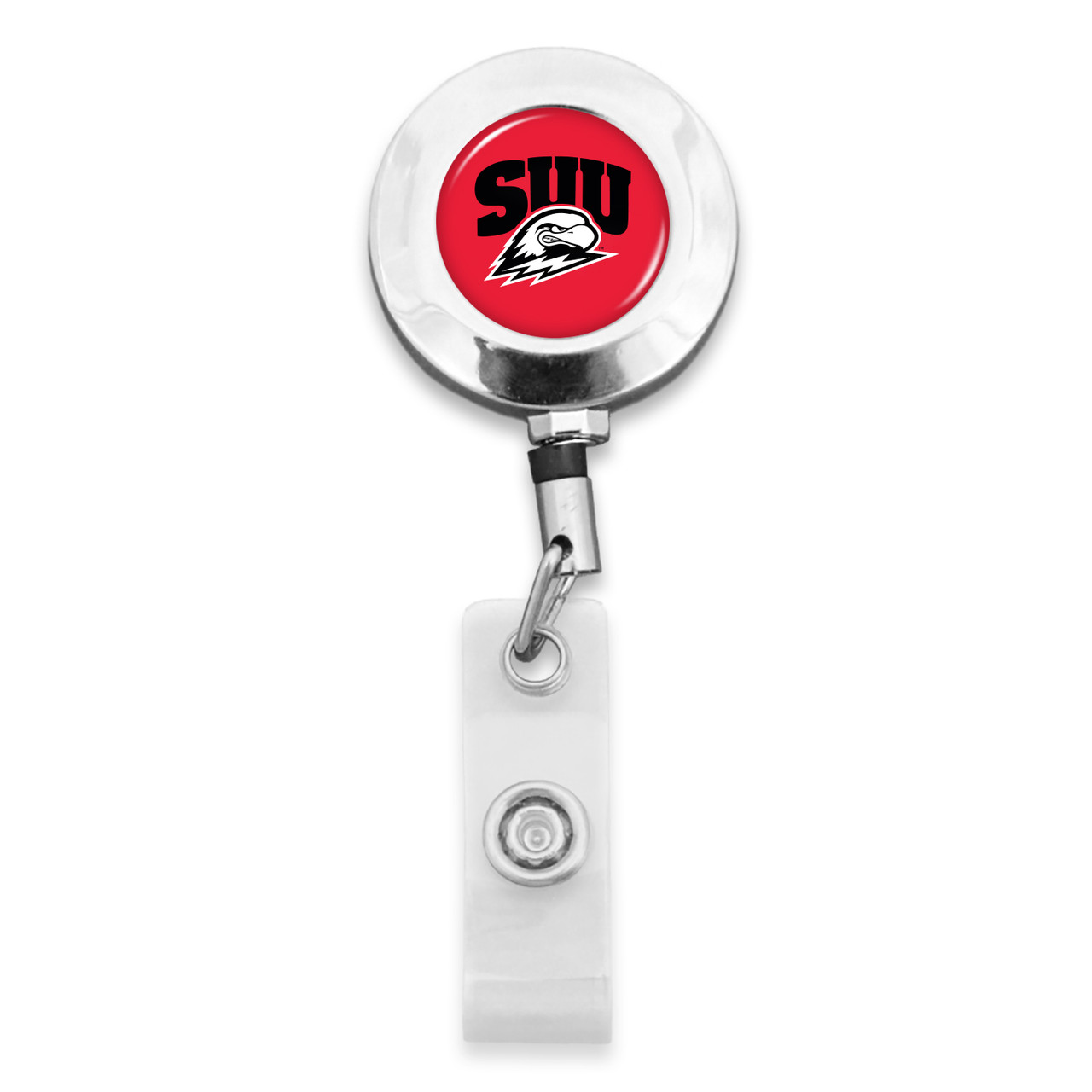 Southern Utah Thunderbirds Badge Reel Belt Clip- Round