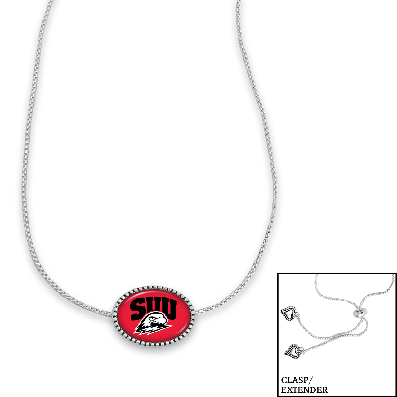 Southern Utah Thunderbirds Necklace- Kennedy (Adjustable Slider Bead)