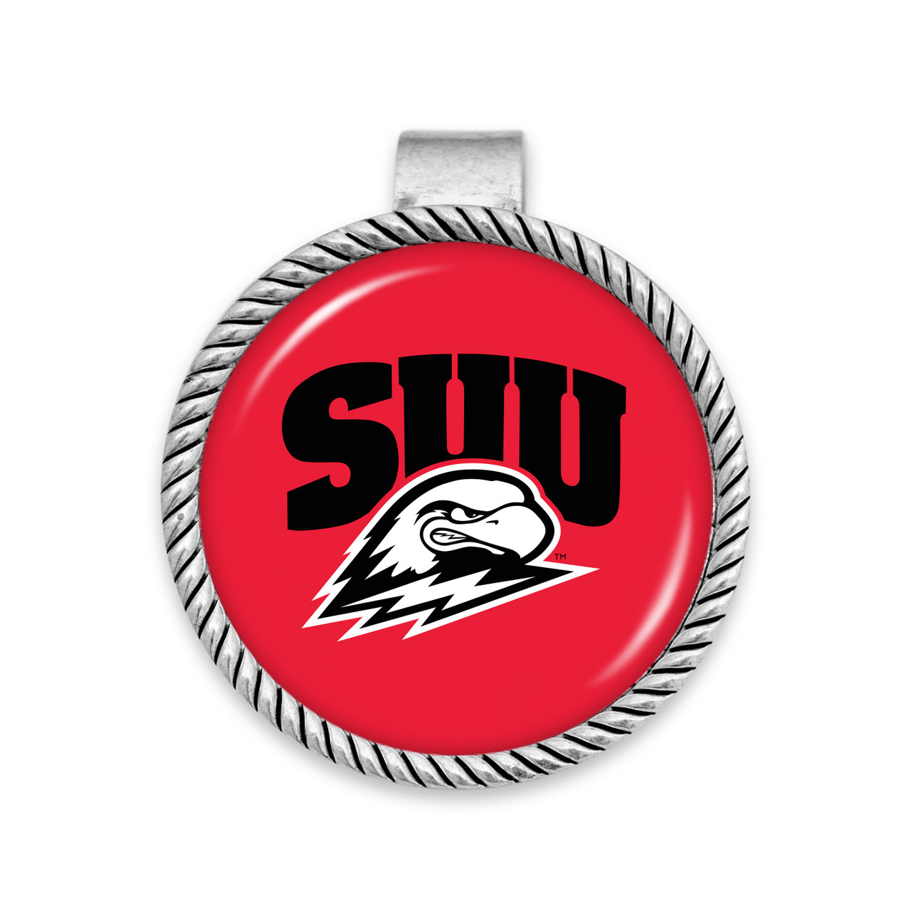 Southern Utah Thunderbirds Visor Clip- Primary Logo
