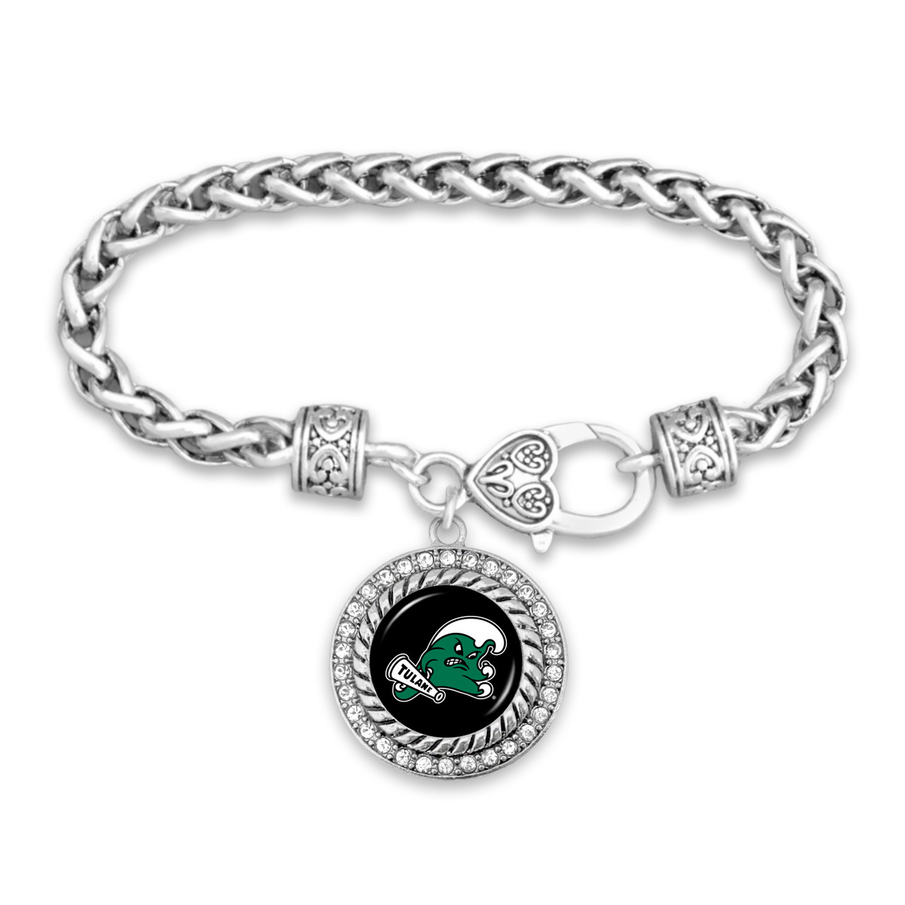 Tulane Green Wave Bracelet- Allie