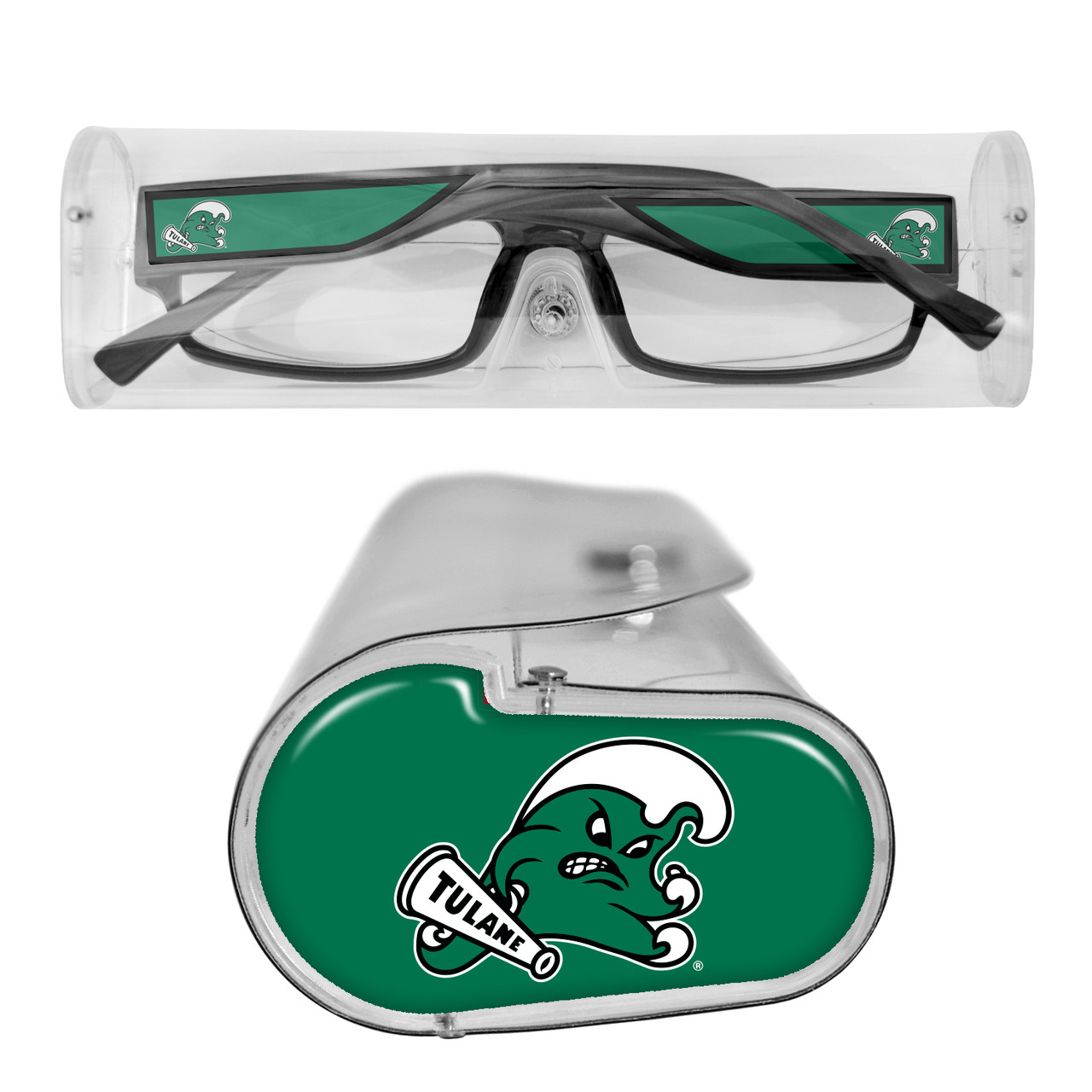 Tulane Green Wave Readers- Gameday Readers with Case