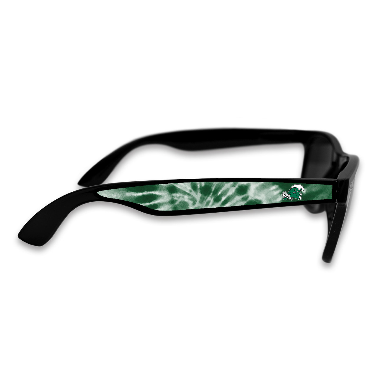 Tulane Green Wave Tie Dye Retro Sunglasses