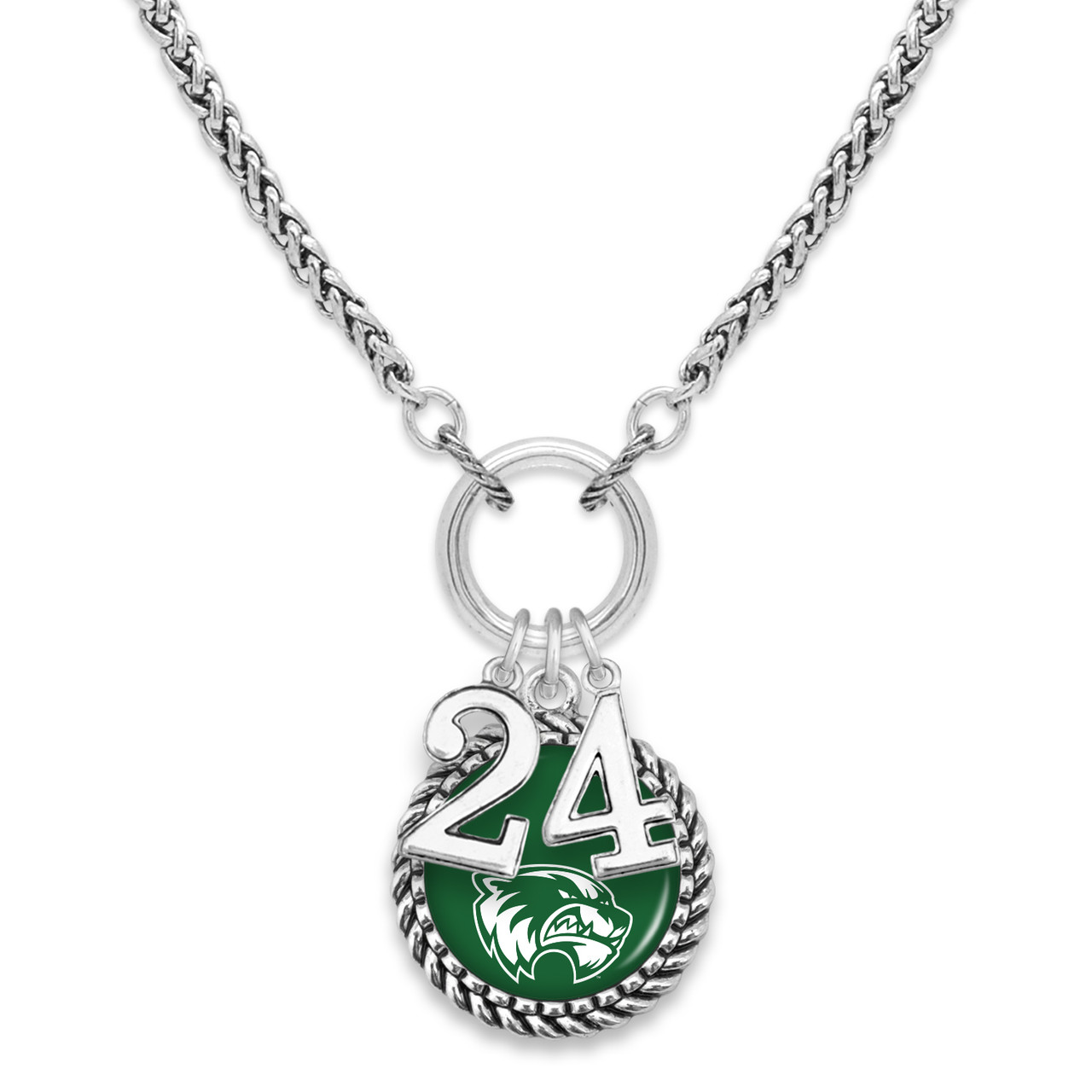 Utah Valley Wolverines - Graduation Year Necklace