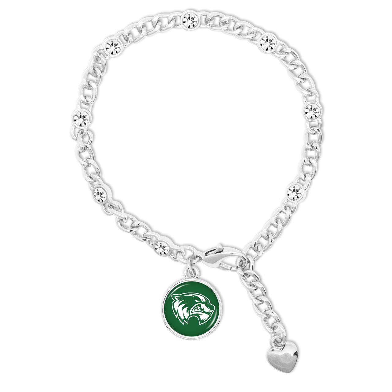 Utah Valley Wolverines - Silver Lydia Bracelet