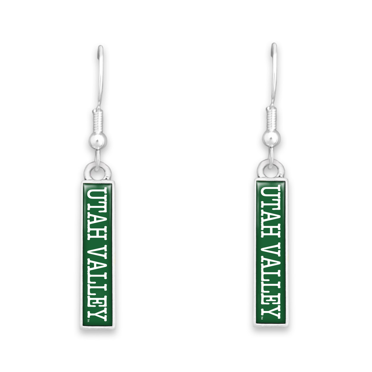 Utah Valley Wolverines Earrings- Nameplate