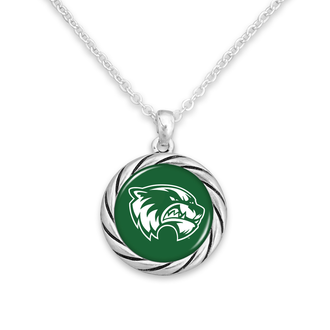 Utah Valley Wolverines Necklace- Twisted Rope