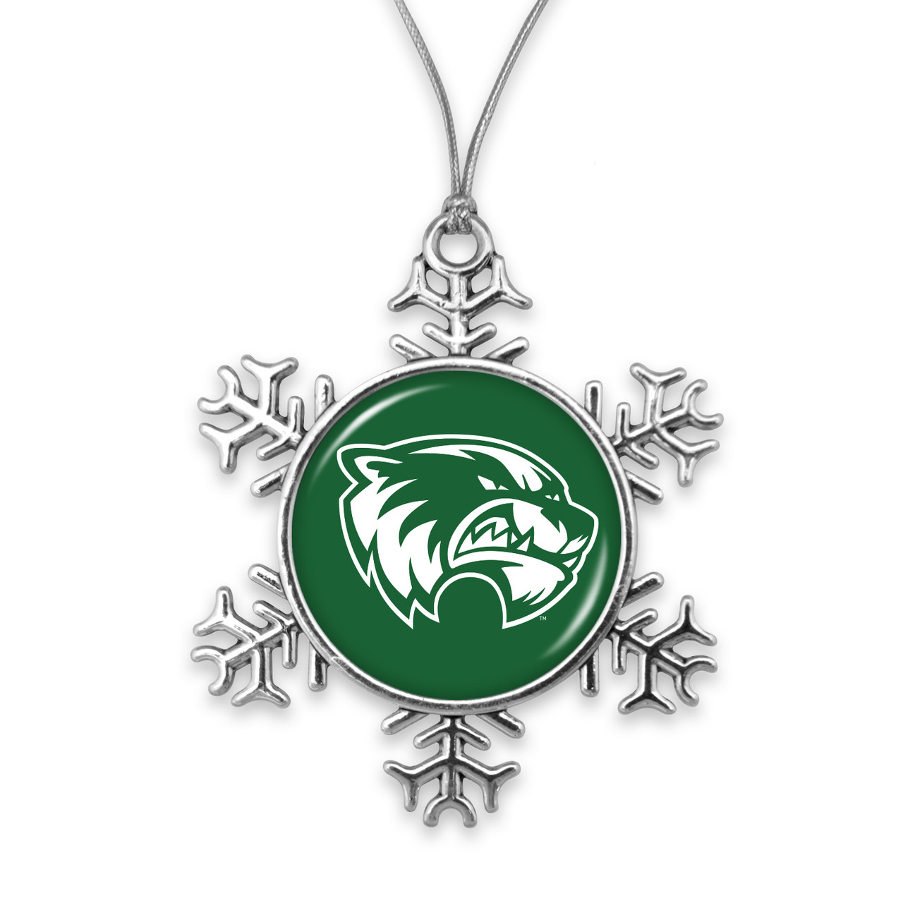 Utah Valley Wolverines Christmas Ornament- Snowflake