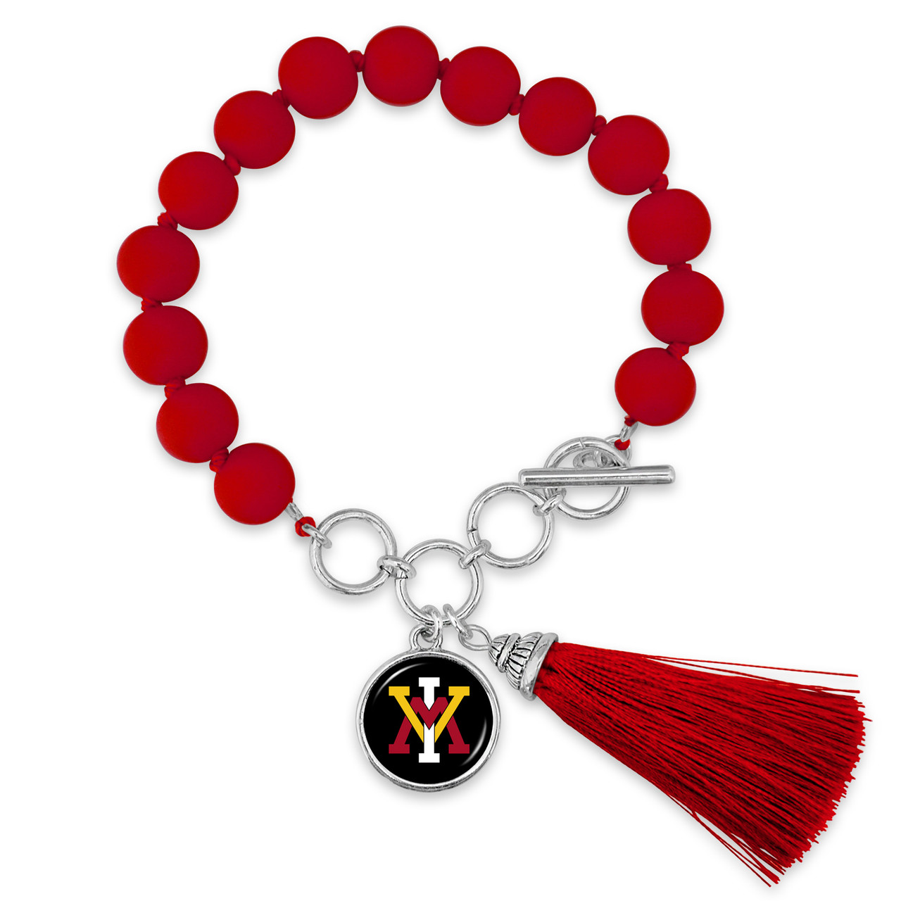 Virginia Military Keydets Bracelet- No Strings Attached