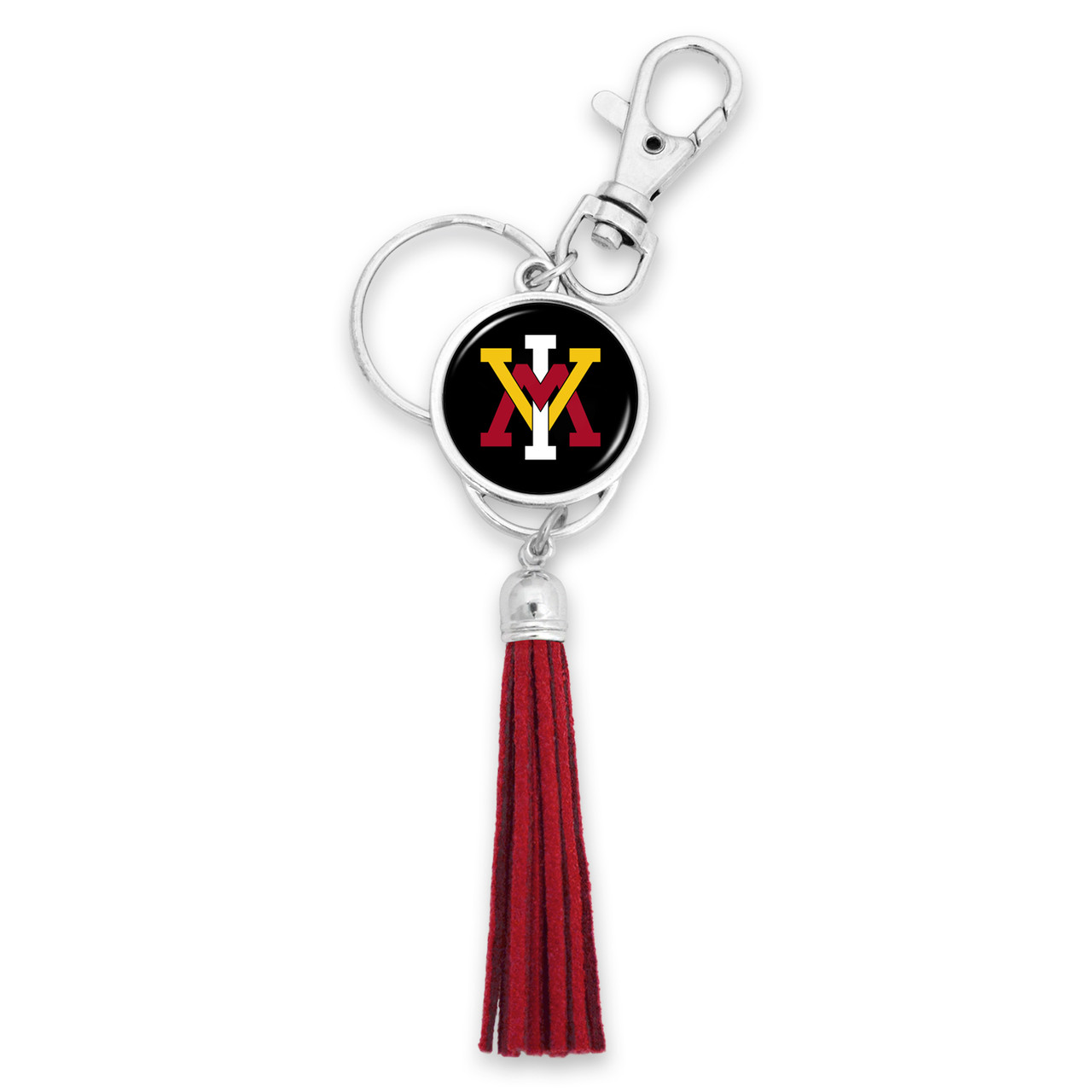 Virginia Military Keydets Key Chain- Tassel