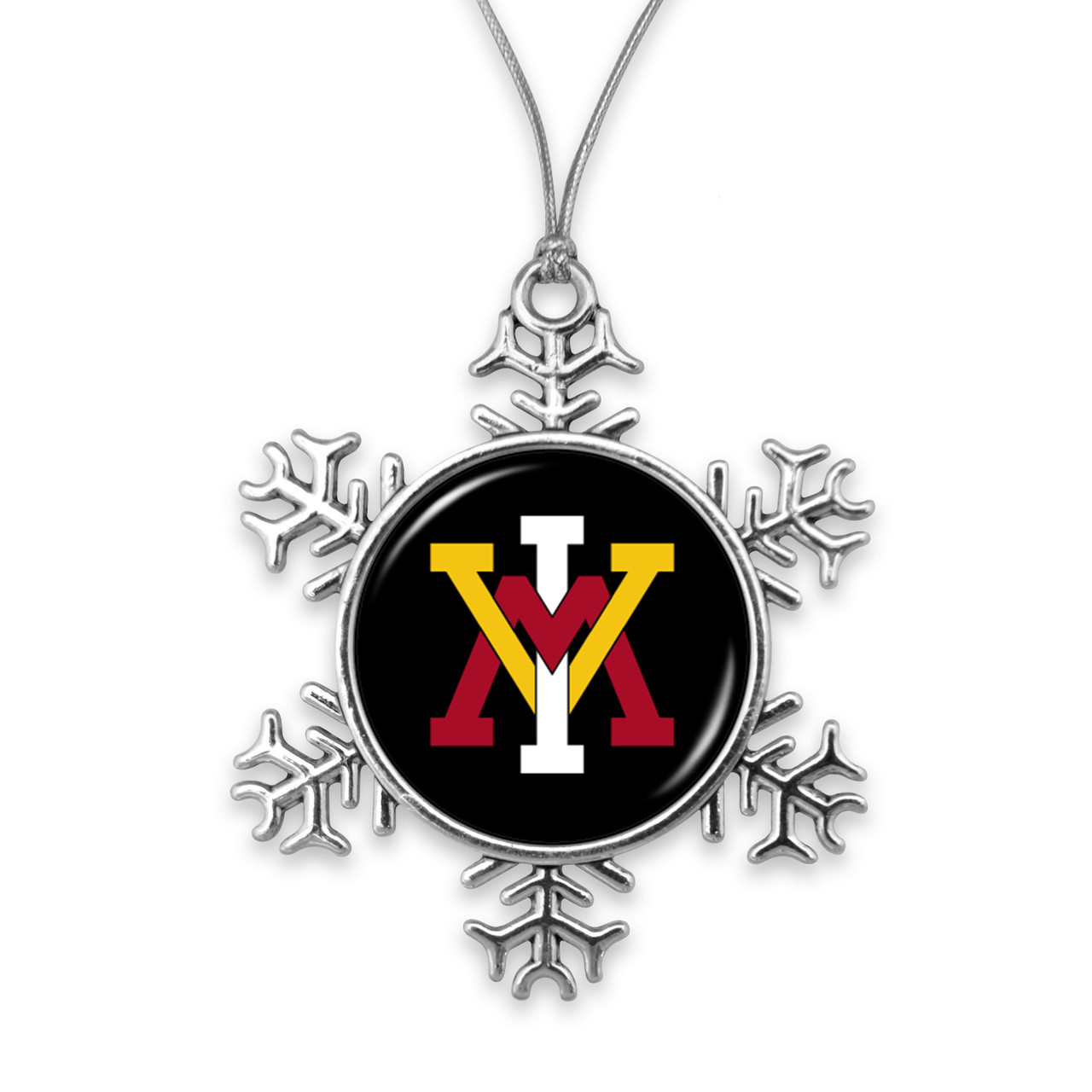 Virginia Military Keydets Christmas Ornament- Snowflake