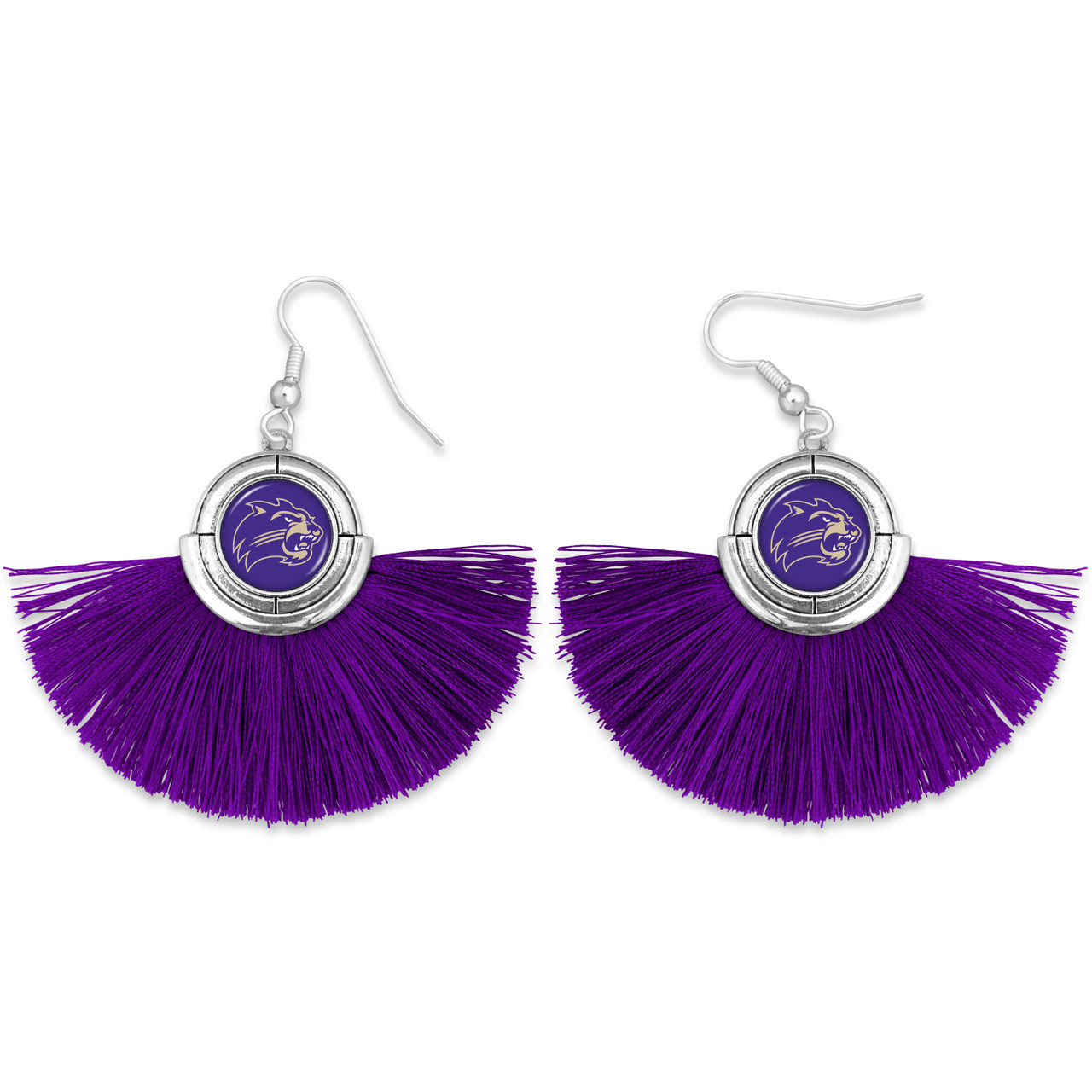 Western Carolina Catamounts Earrings- No Strings Attached