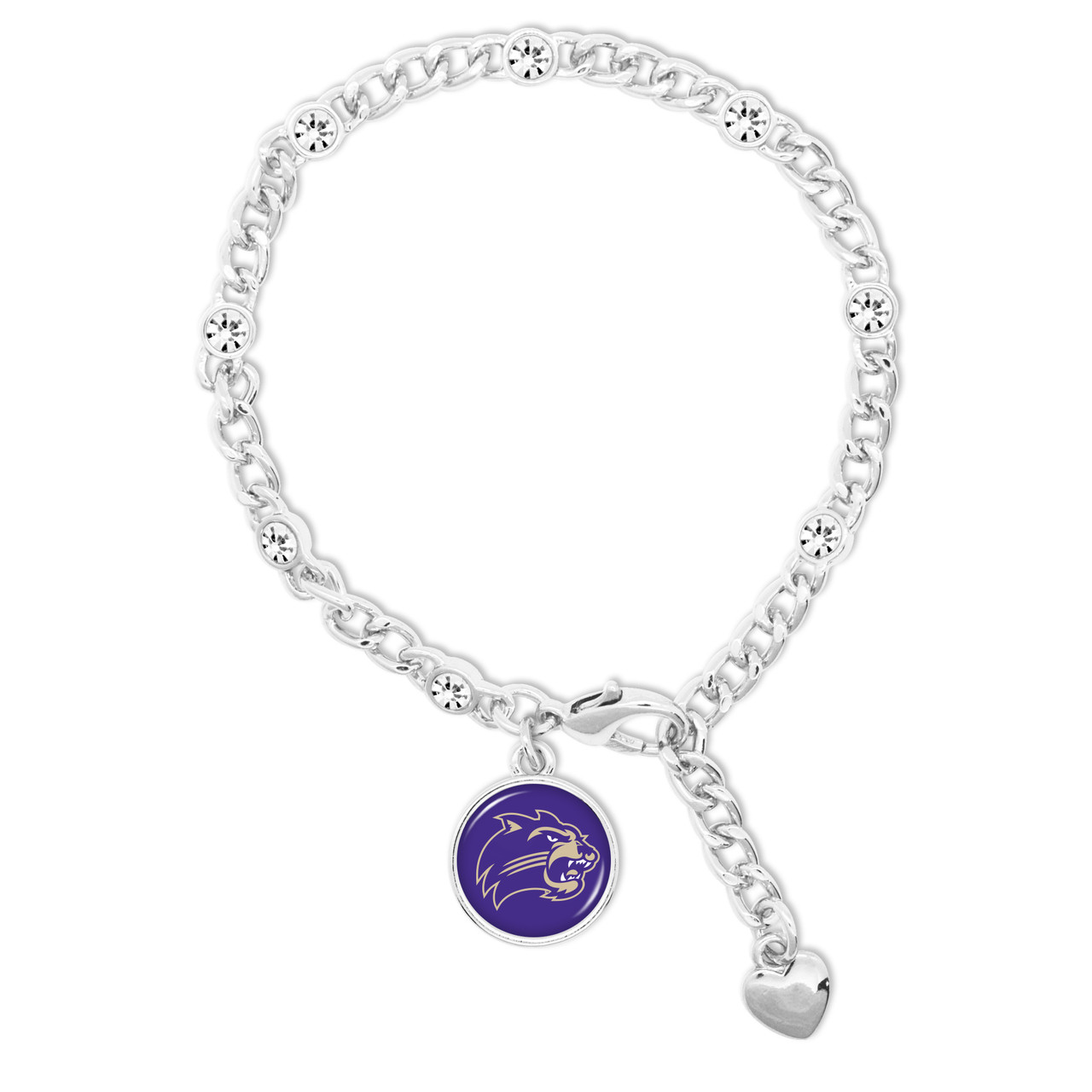 Western Carolina Catamounts - Silver Lydia Bracelet