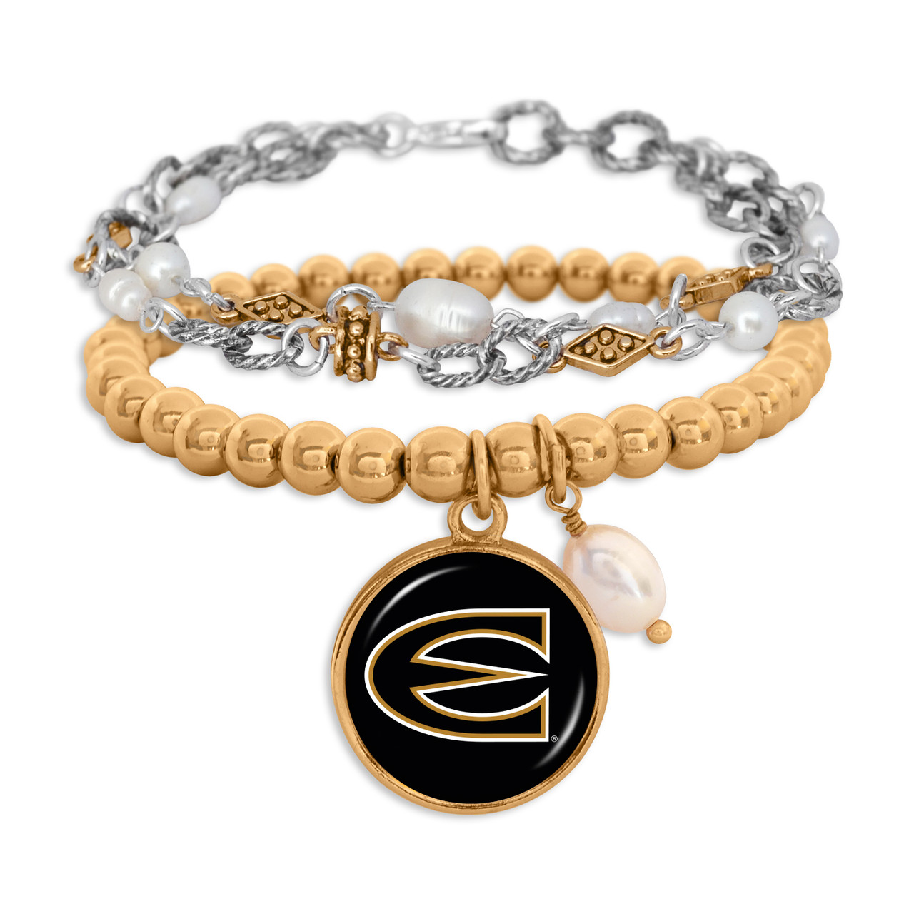 Emporia State Hornets - Diana Stack Bracelets