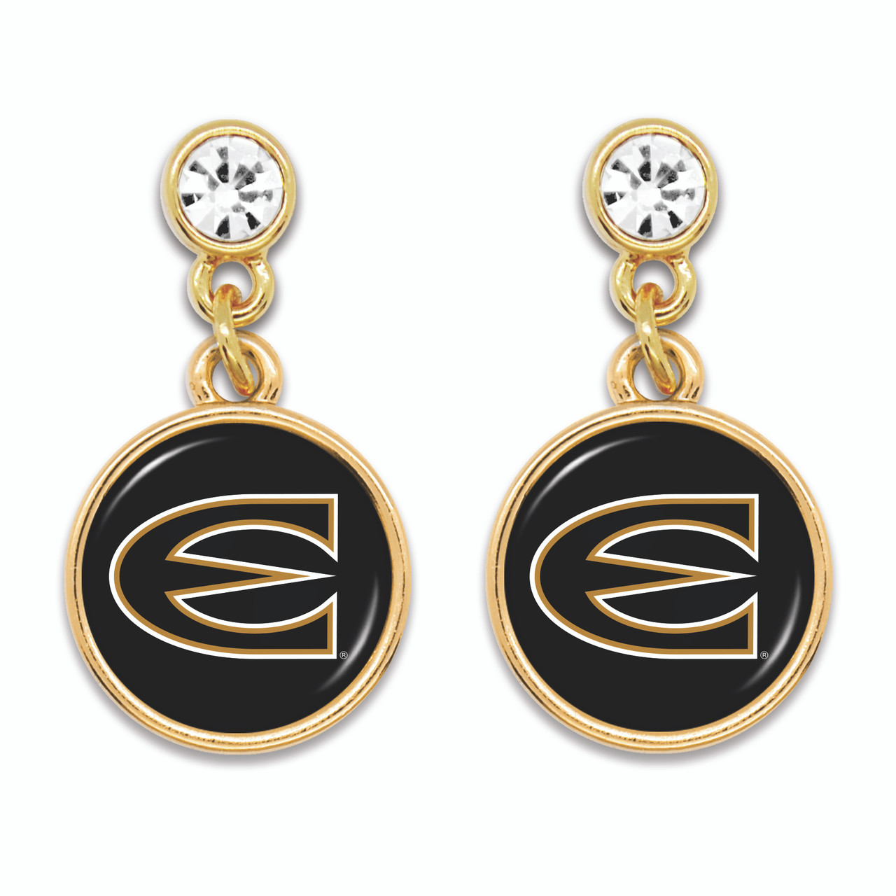 Emporia State Hornets - Gold Lydia Earrings