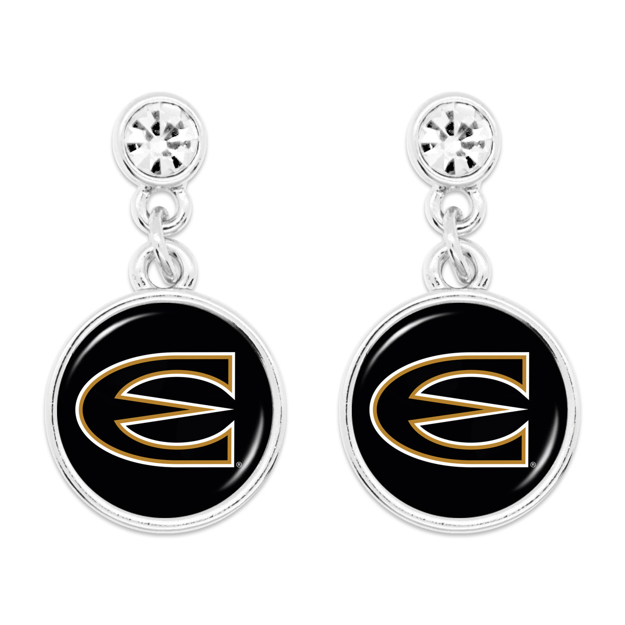 Emporia State Hornets - Silver Lydia Earrings
