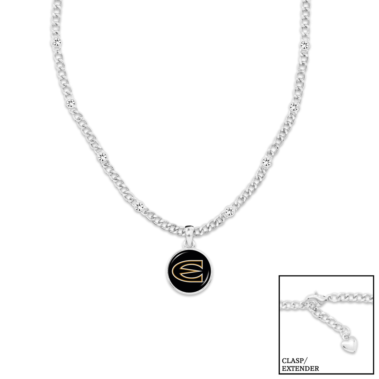Emporia State Hornets - Silver Lydia Necklace