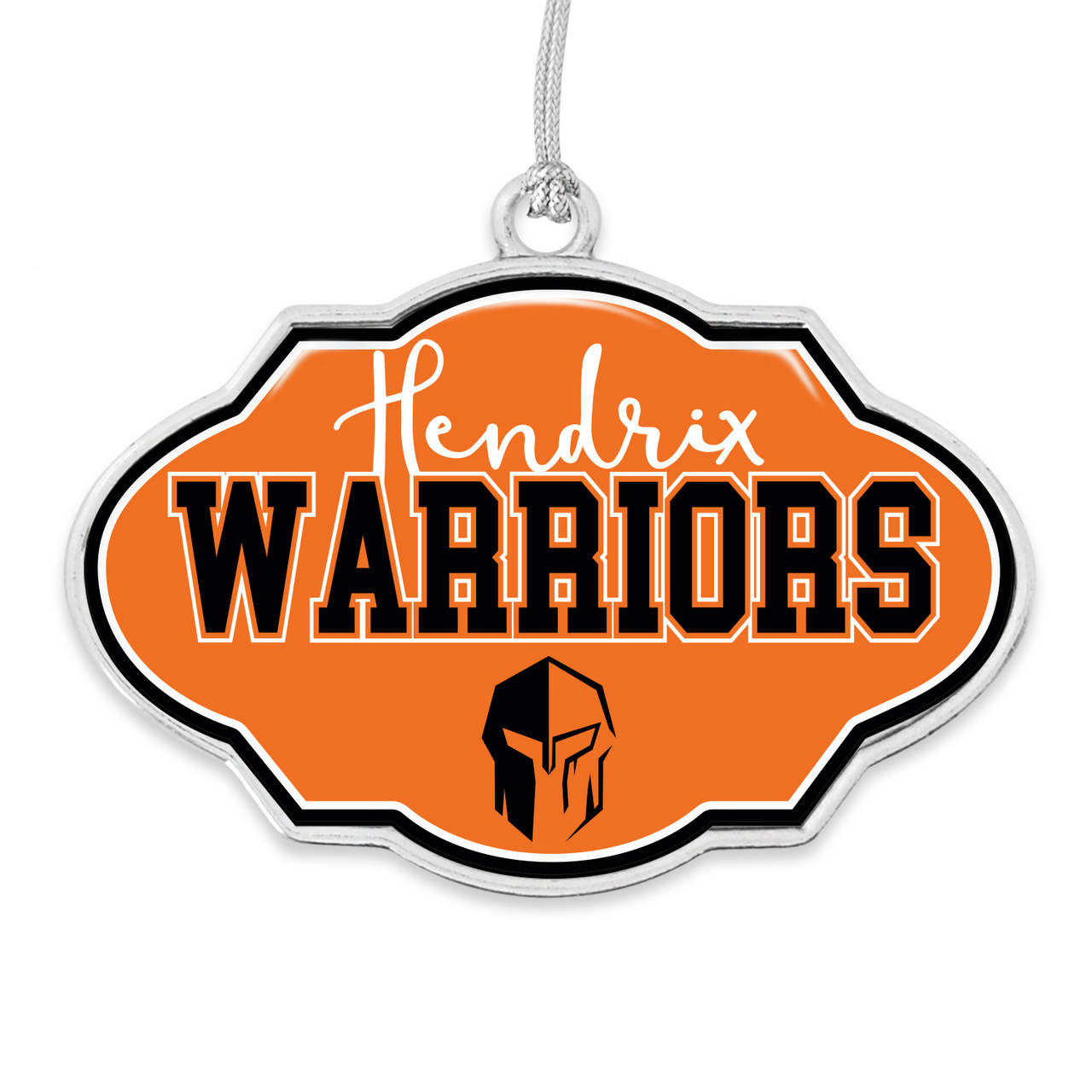 Hendrix Warriors Christmas Frame Ornament