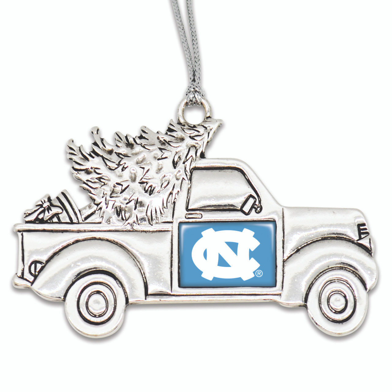 North Carolina Tar Heels Vintage Truck Ornament