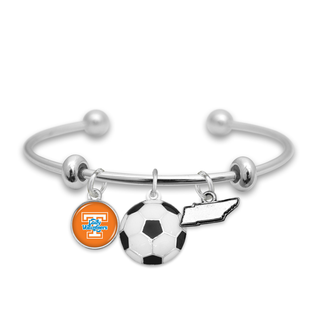 Tennessee Volunteers Team Traditions Soccer Focus Bracelet