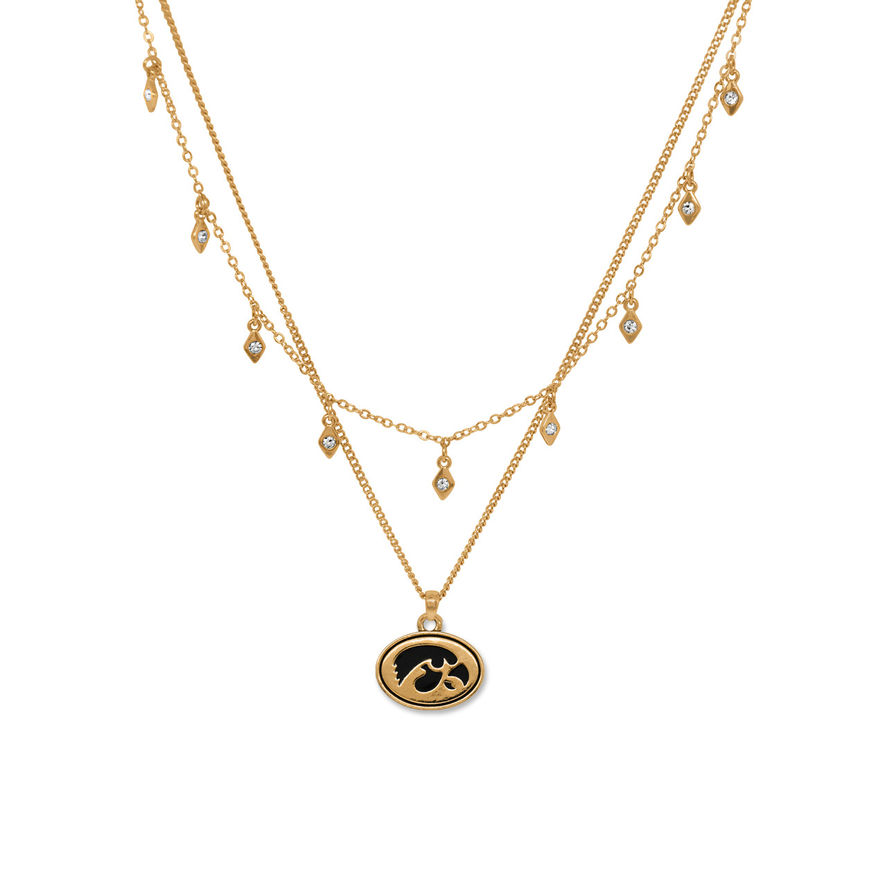 Iowa Hawkeyes Cory Necklace
